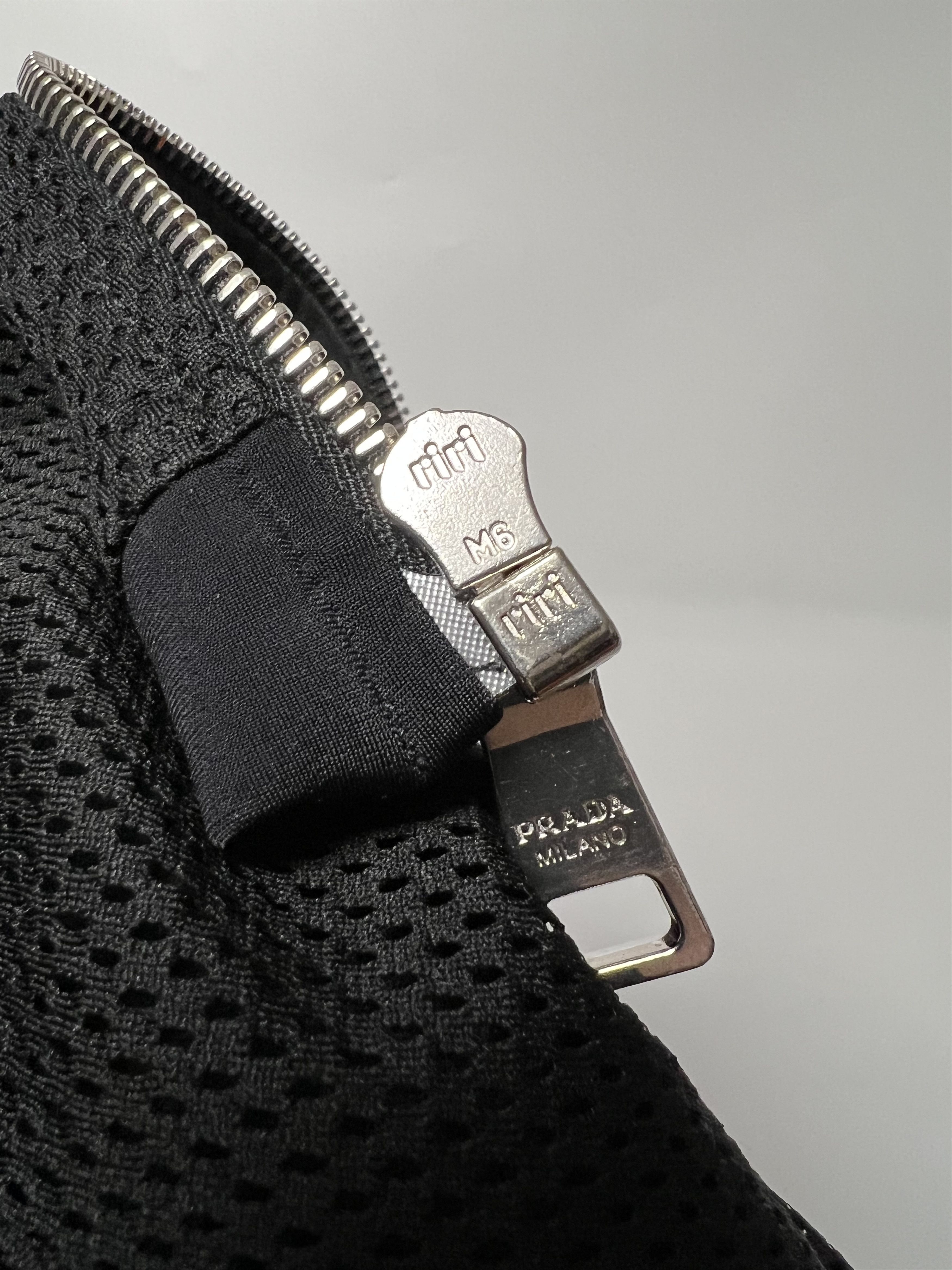 Prada Prada Vintage Women’s Black Full Zip Jacket Size M/L Size L / US 10 / IT 46 - 8 Thumbnail