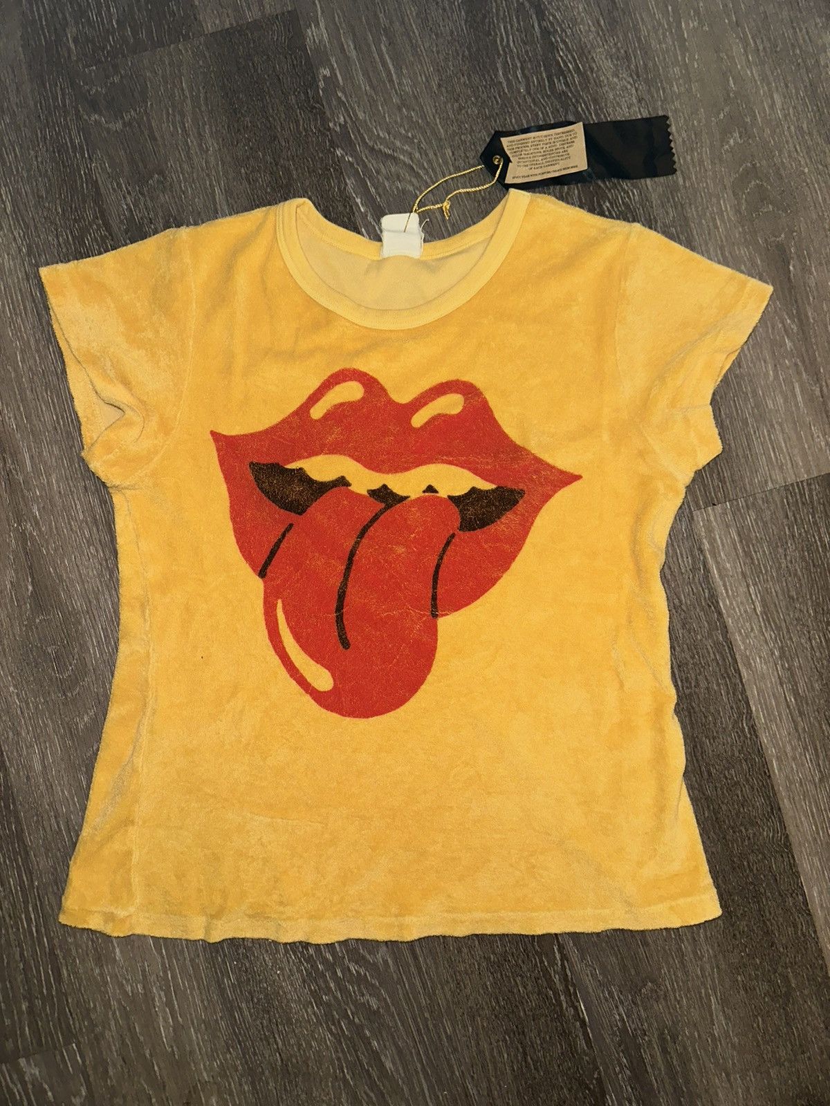 MadeWorn Rolling Stones terry baby tee Size M / US 6-8 / IT 42-44 - 1 Thumbnail