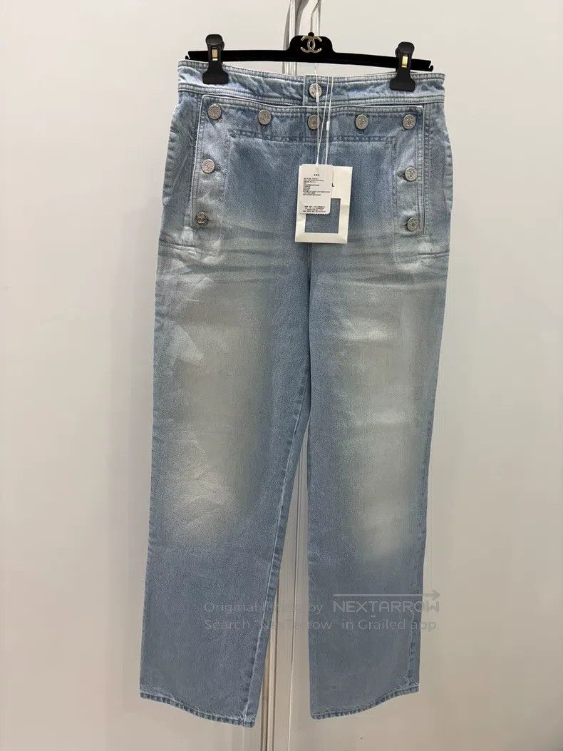 Chanel Chanel Beach series limited light blue jeans Size 26" / US 2 / IT 38 - 1 Thumbnail