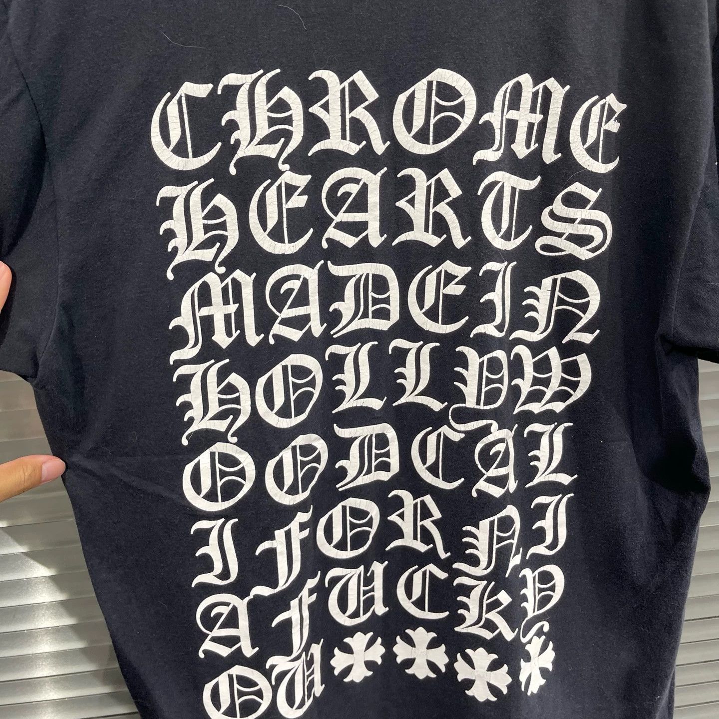 Chrome Hearts Chrome Hearts Back Vedic Scroll Full Print Short Sleeve L Size US L / EU 52-54 / 3 - 6 Thumbnail