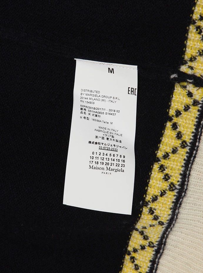 Maison Margiela Maison Margiela Knitted jacquart sweater Size M / US 6-8 / IT 42-44 - 6 Thumbnail