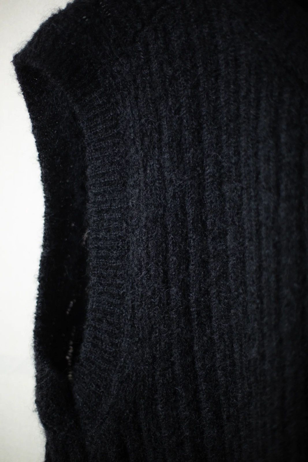 Jan Jan Van Essche Jan Jan Van Essche Goat Mohair Sleeveles V-Neck Size US S / EU 44-46 / 1 - 4 Thumbnail