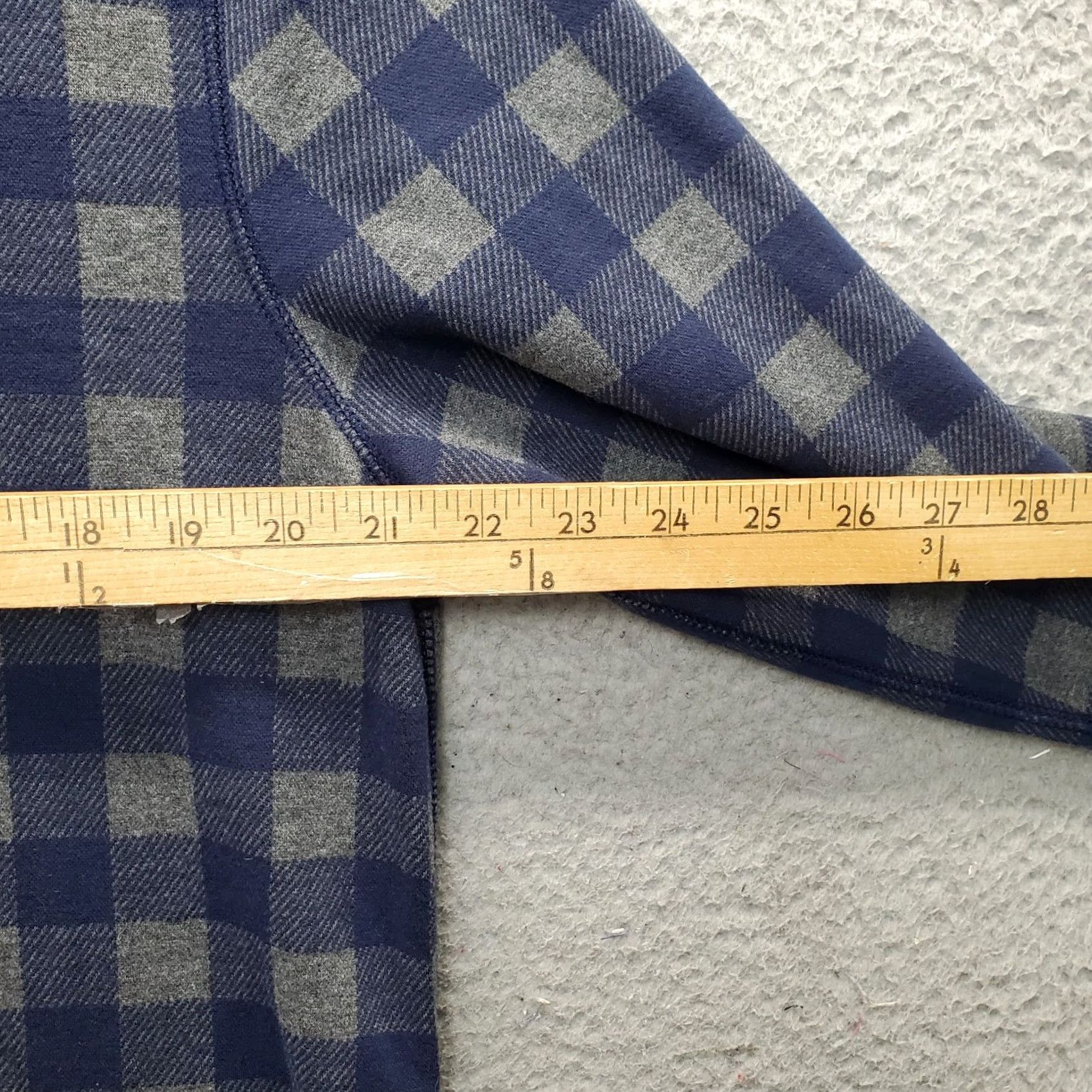 J.Crew J.CREW Activewear Shirt Mens M Multicolor Plaid Long Sleeve Mock Neck 1/4 Zip Size US M / EU 48-50 / 2 - 4 Thumbnail