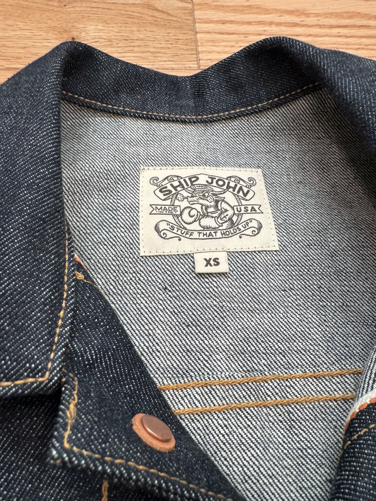 Ship John Ship John Ramblin denim jacket XS fits like Small Size US XS / EU 42 / 0 - 4 Thumbnail