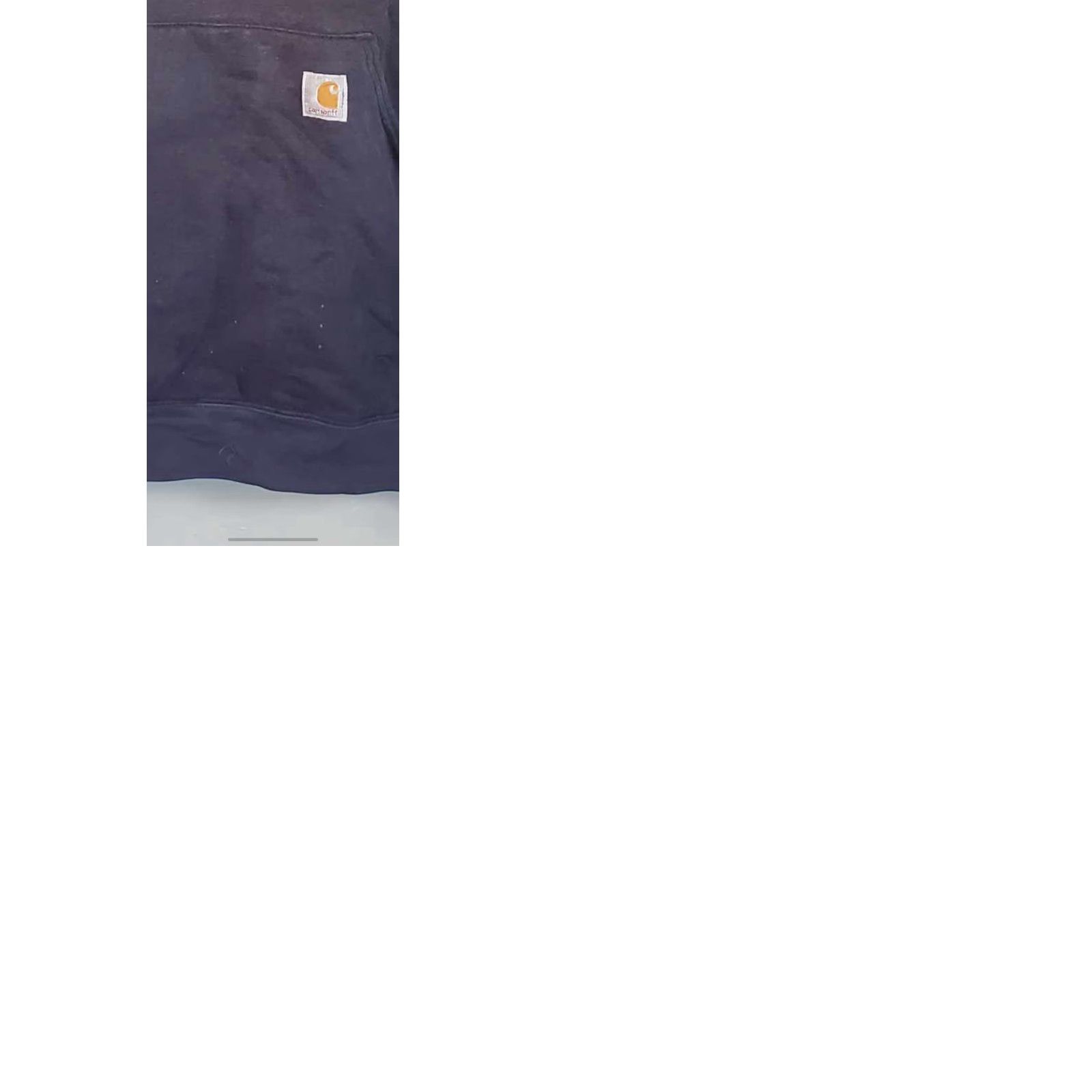 Carhartt Carhartt Hoodie Mens 3XLT Blue Grunge Distressed Workwear XXXL Size US XXL / EU 58 / 5 - 9 Thumbnail