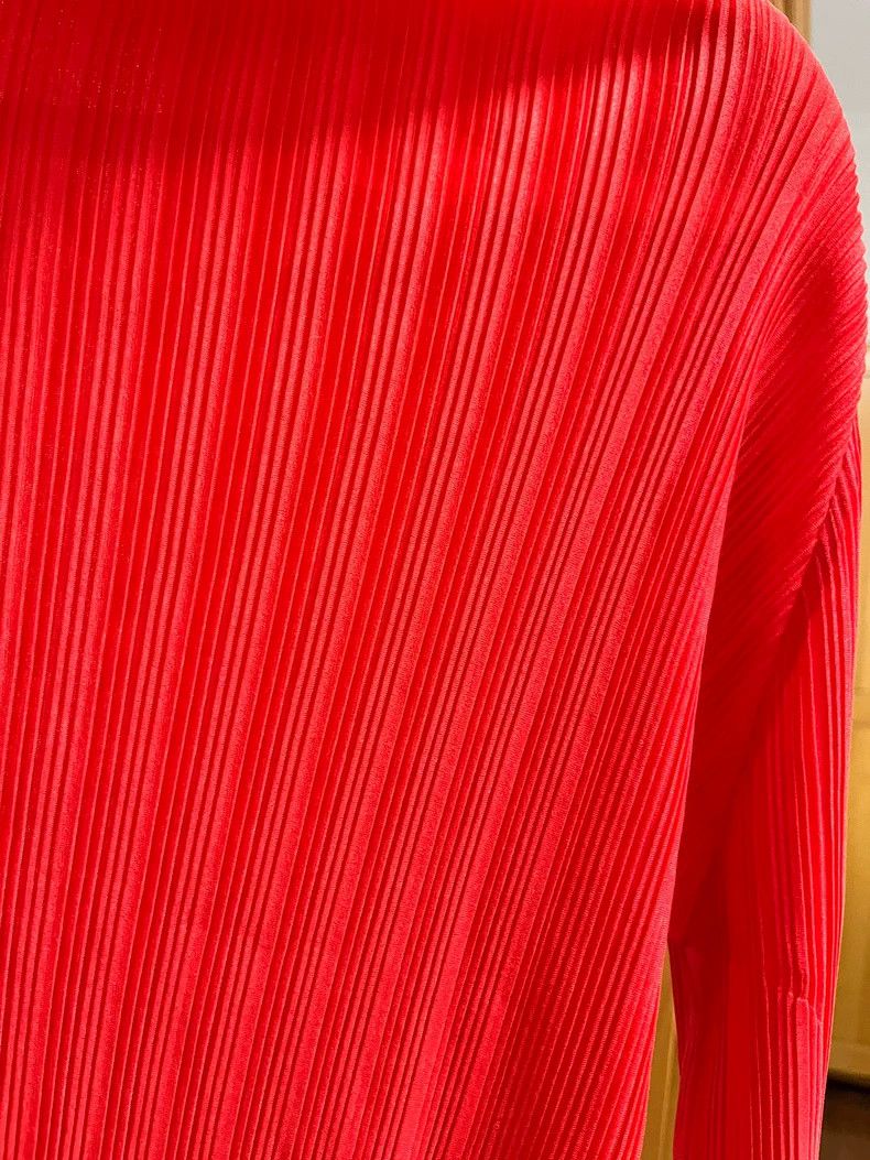 Issey Miyake issey miyake size:03 Red dress 2505-Nextarrow Size XXS / US 00 / IT 34 - 3 Thumbnail