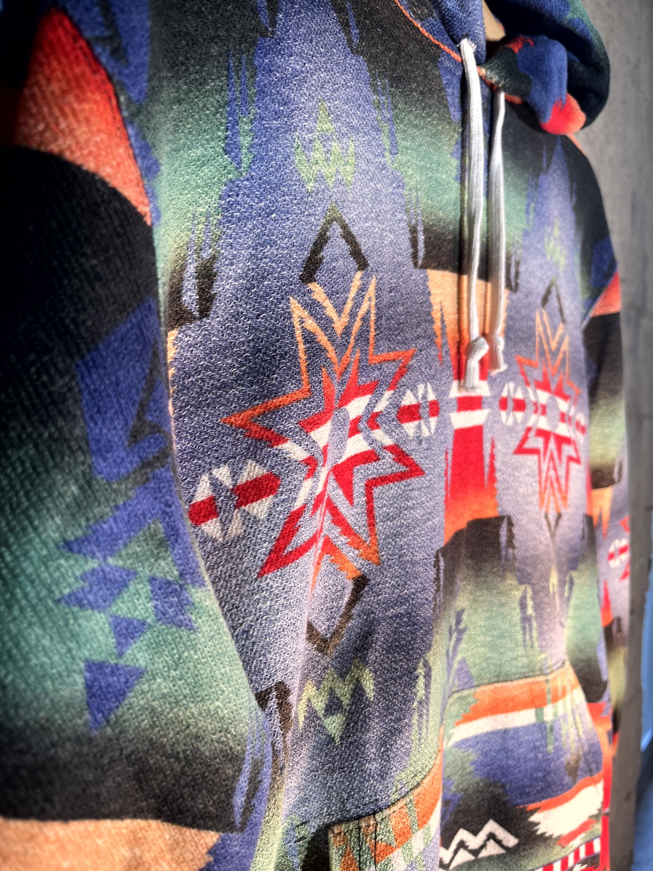 Polo Ralph Lauren Vintage Polo Aztec Hoodie Size US M / EU 48-50 / 2 - 1 Thumbnail