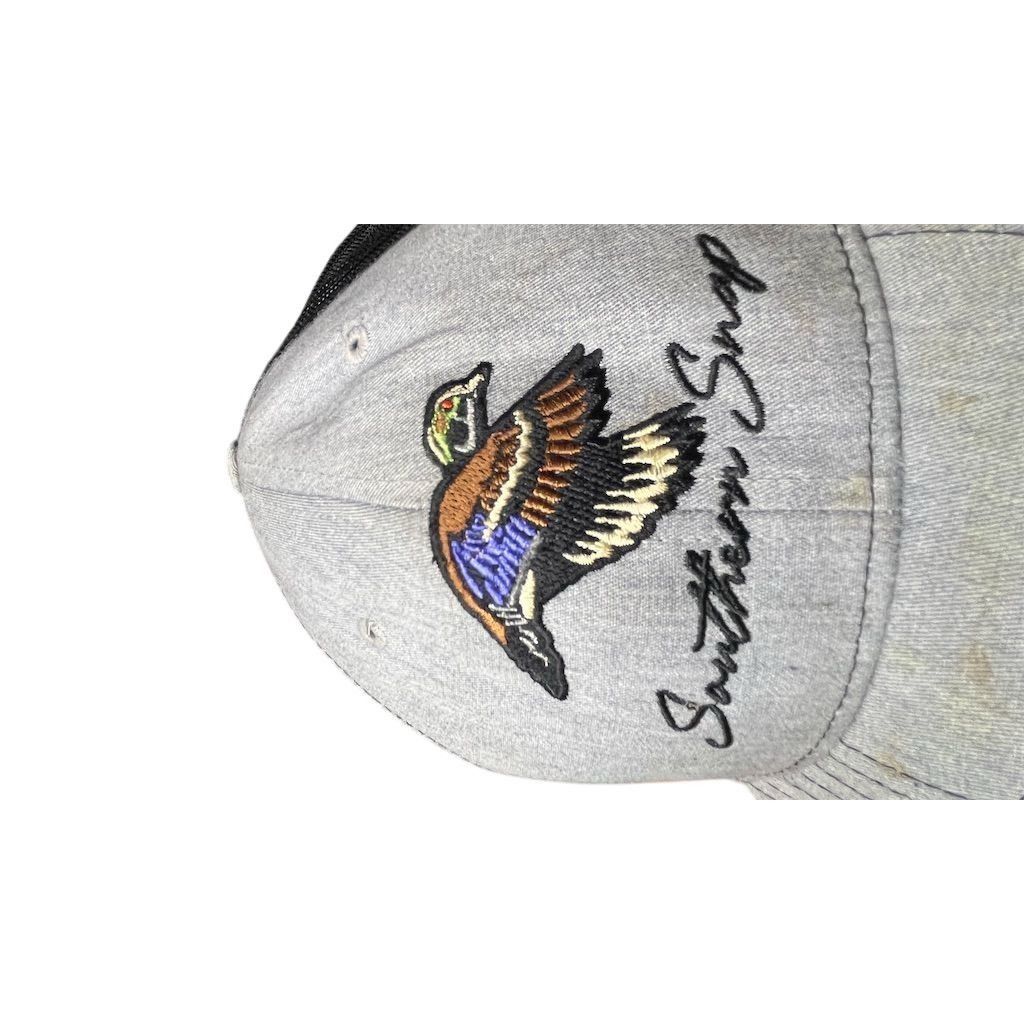 Other Y2K Distressed Gray and Black Trucker Hat with Snap Duck Size ONE SIZE - 4 Thumbnail