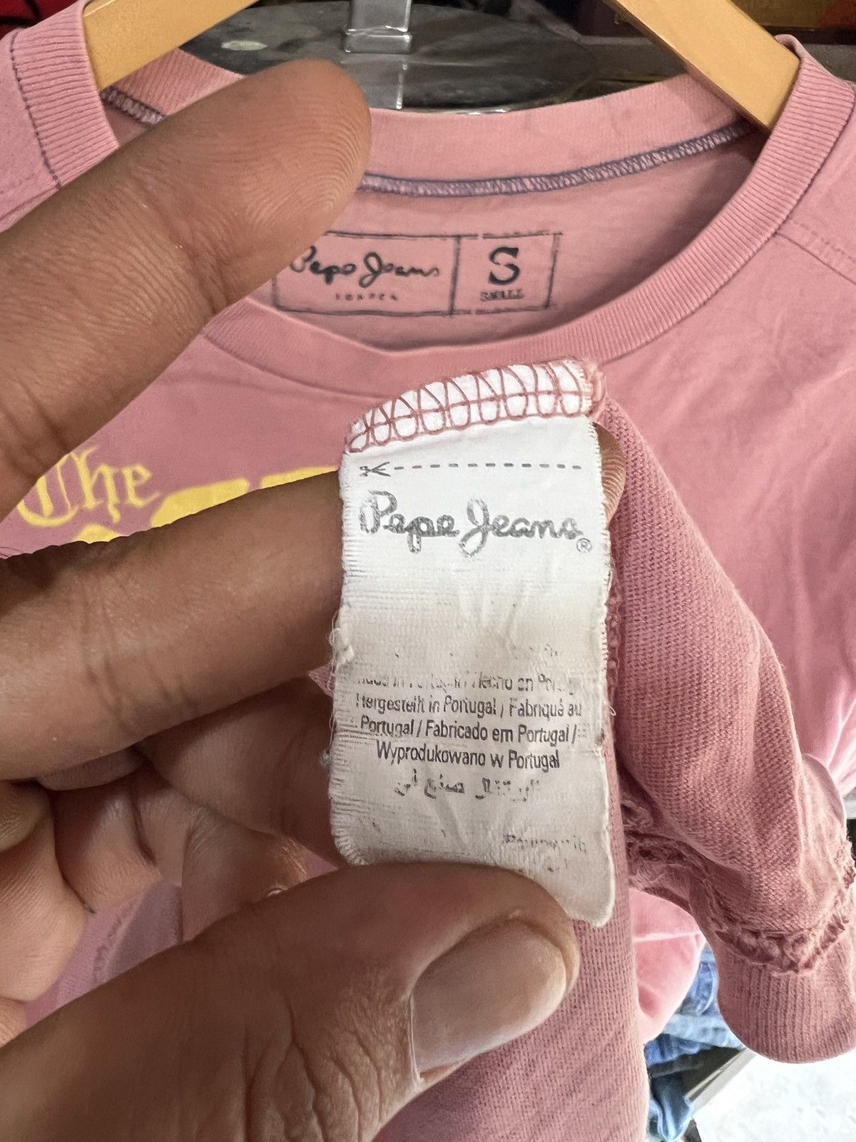 Pepe Jeans 🔥Pepe Jeans The Home of Raw Music Tee Size US S / EU 44-46 / 1 - 10 Thumbnail