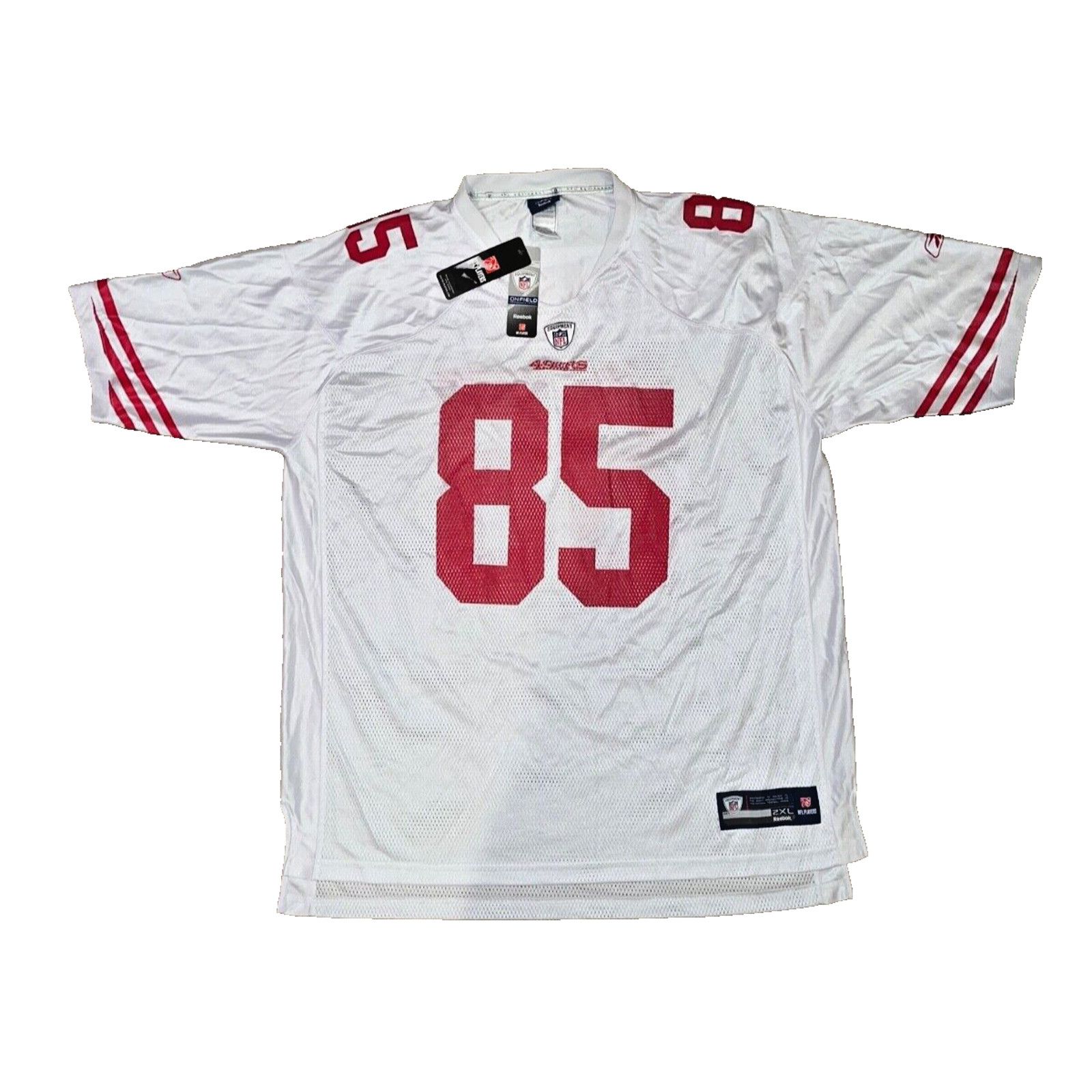Reebok San Francisco 49ers Vernon Davis Reebok Jersey 2XL NWT Size US XXL / EU 58 / 5 - 2 Thumbnail