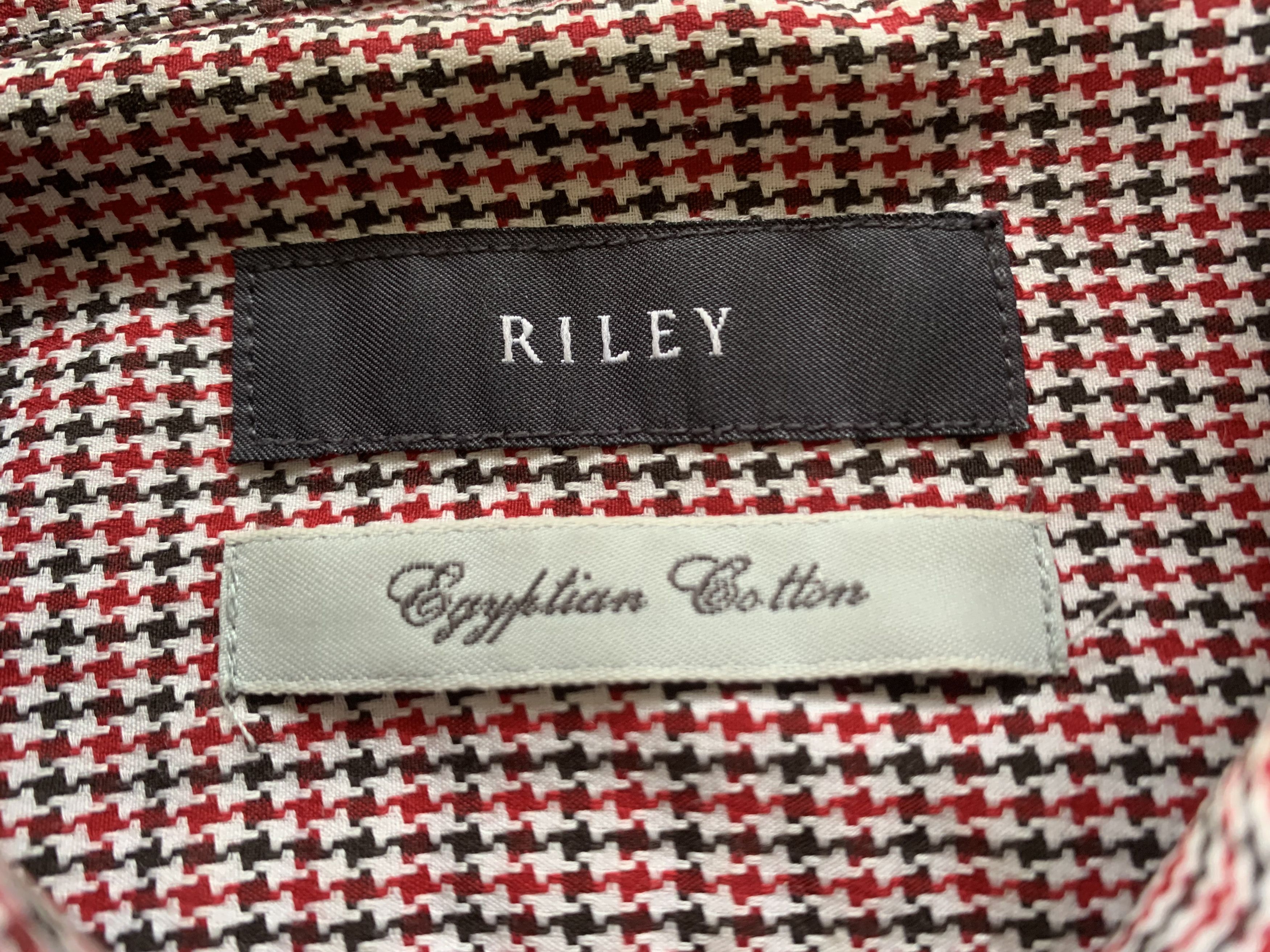 Briggs & Riley Riley Men's Button Check Plaid Long Sleeve Shirt Size US M / EU 48-50 / 2 - 7 Thumbnail