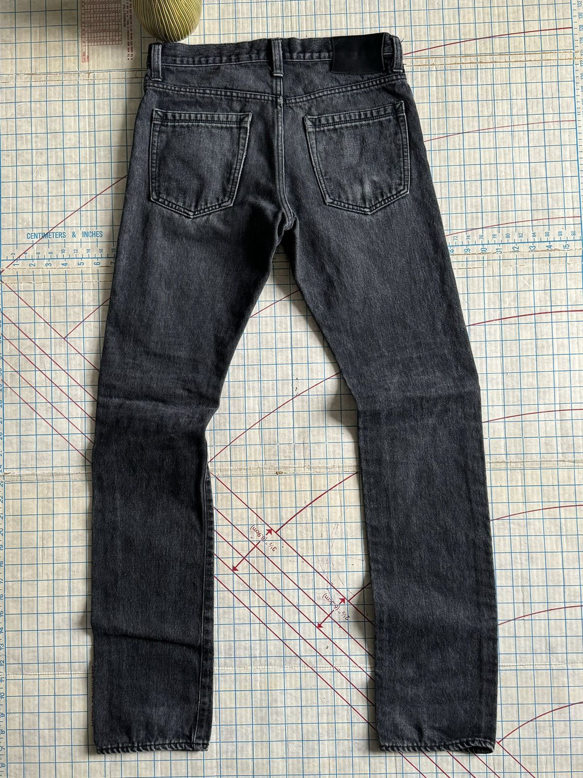 Reigning Champ × Wings + Horns Wings + Horns Faded Black Denim Jeans Slim Fit Size 31 Size US 31 - 7 Thumbnail