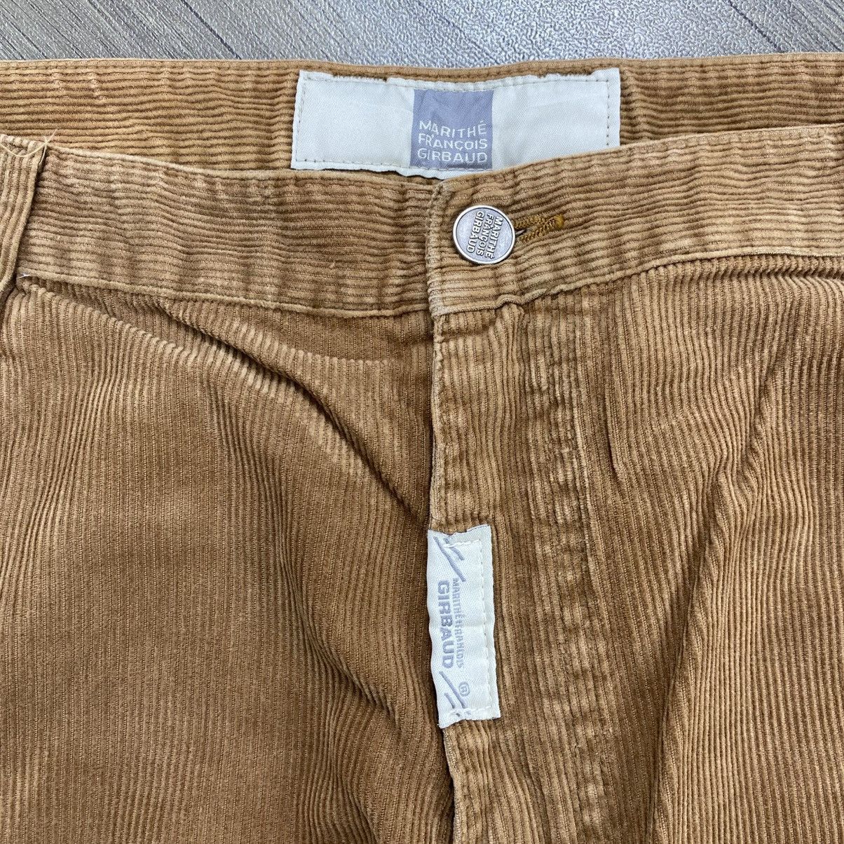 Marithe + Francois Girbaud 90s Marithe Francois Girbaud Double Knee Corduroy Baggy Pant Size US 38 / EU 54 - 9 Thumbnail