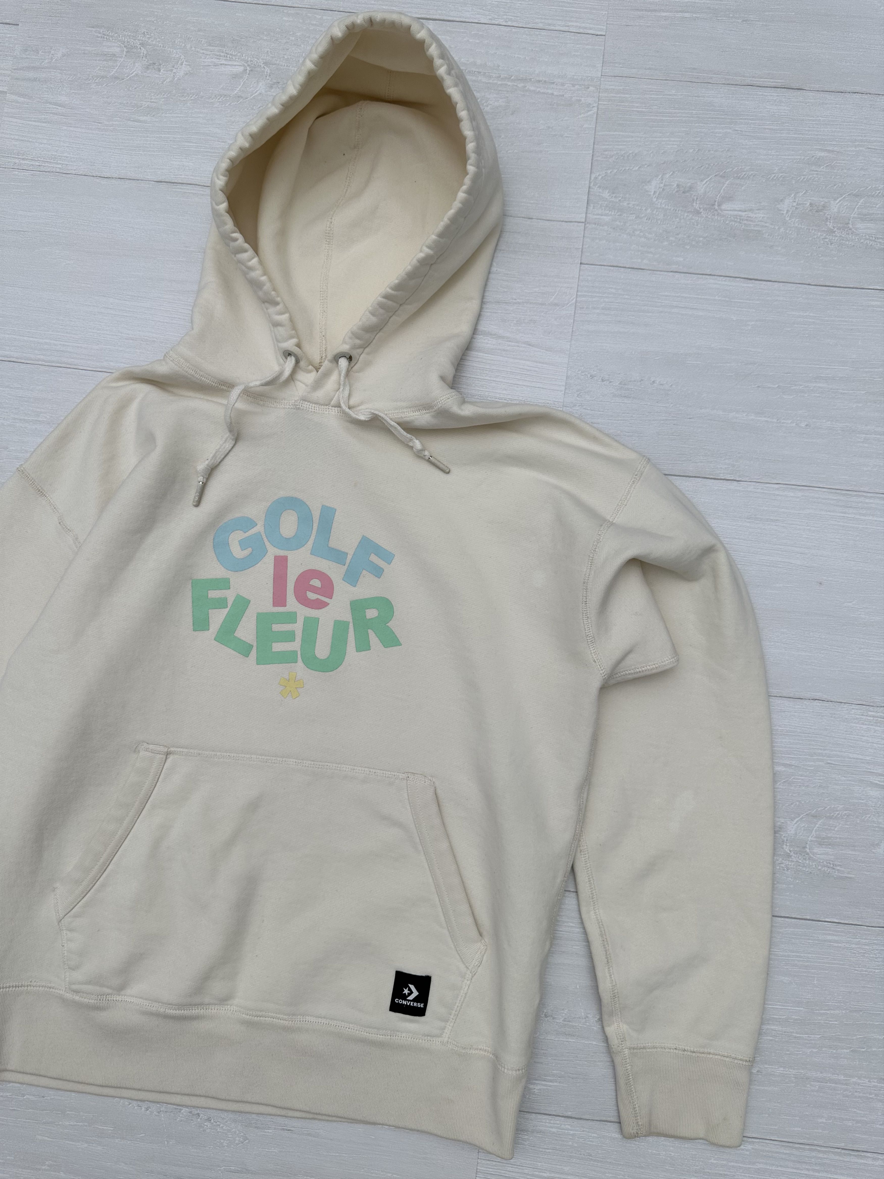 Converse Golf Wang Le Fleur Converse Logo Hoodie Sz. Small Tyler Size US S / EU 44-46 / 1 - 2 Thumbnail