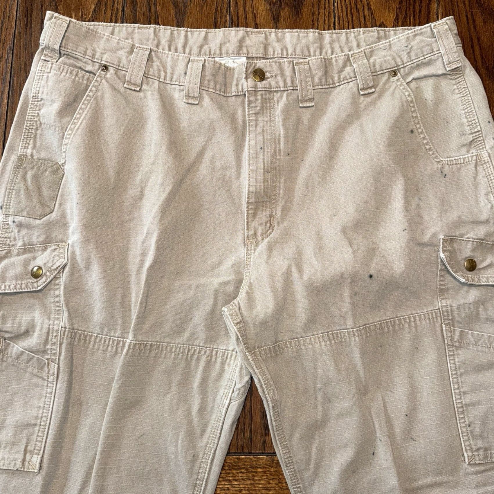 Carhartt Carhartt Pants Men’s 44x30 Cargo Ripstop Double Knee Relaxed Fit Work DES B342 Size US 44 / EU 60 - 4 Thumbnail
