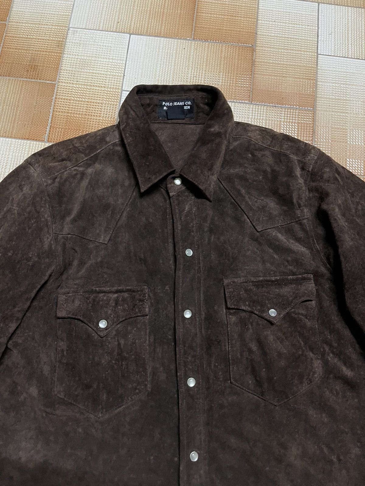 Polo Ralph Lauren VINTAGE RALPH LAUREN POLO SUEDE JACKET Size US M / EU 48-50 / 2 - 3 Thumbnail
