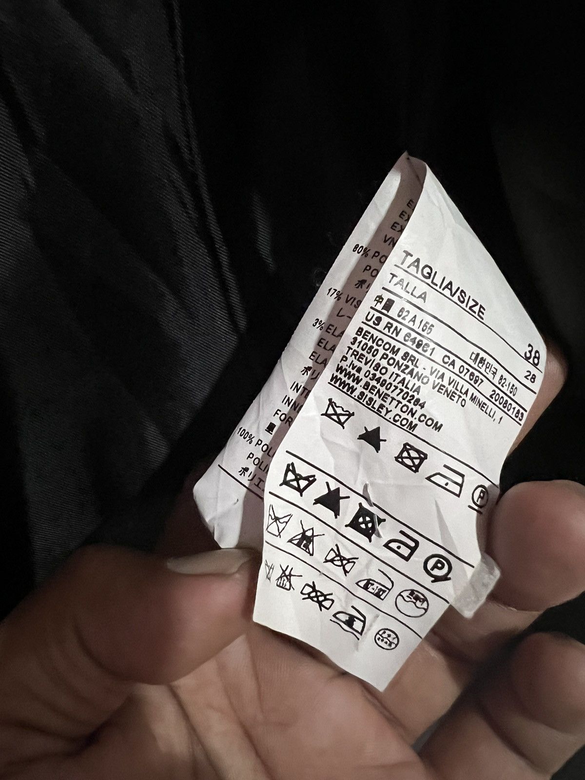 Grailed Style Benetton by UCB italian wool long jacket Size XS / US 0-2 / IT 36-38 - 7 Thumbnail
