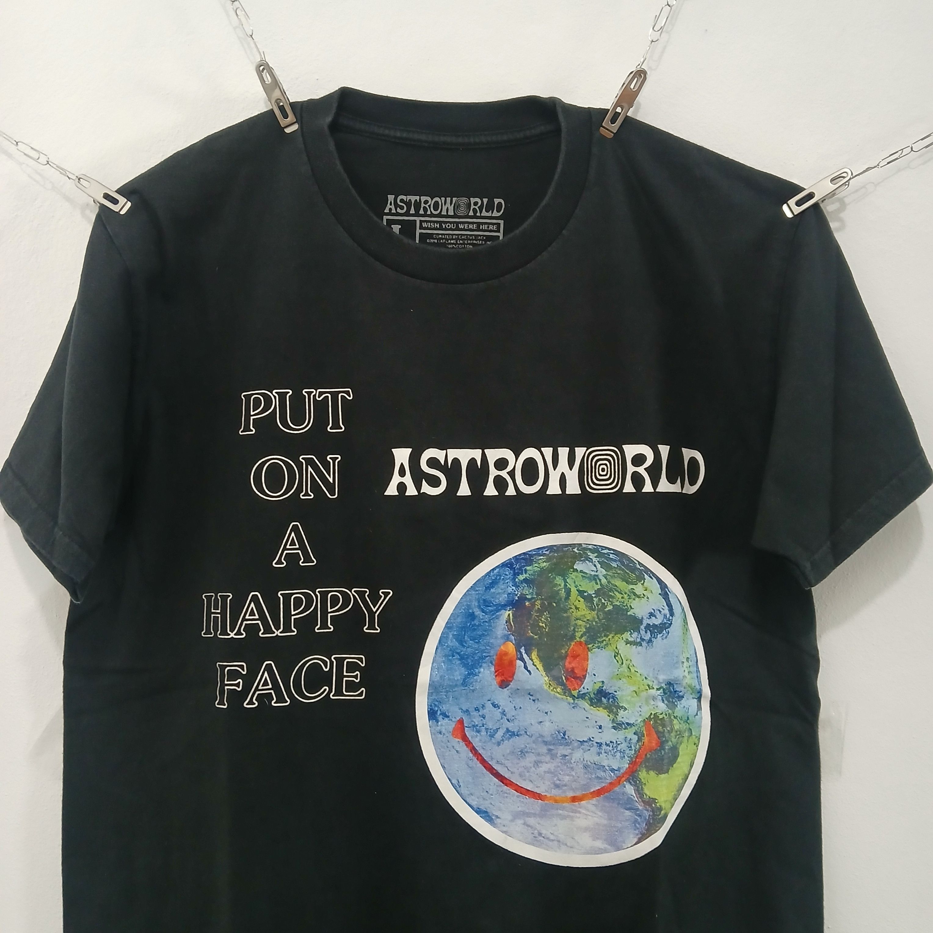 Travis Scott Travis Scott Astroworld Tee Size US L / EU 52-54 / 3 - 2 Thumbnail