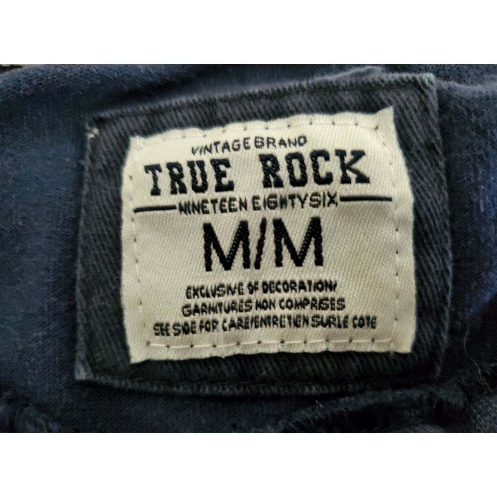 Vintage True Rock New York 1986 Surf Short Sleeve Henley Shirt SZ Medium Blue Cotton Blend Embroidered T-Shirt Mens Size US M / EU 48-50 / 2 - 5 Thumbnail