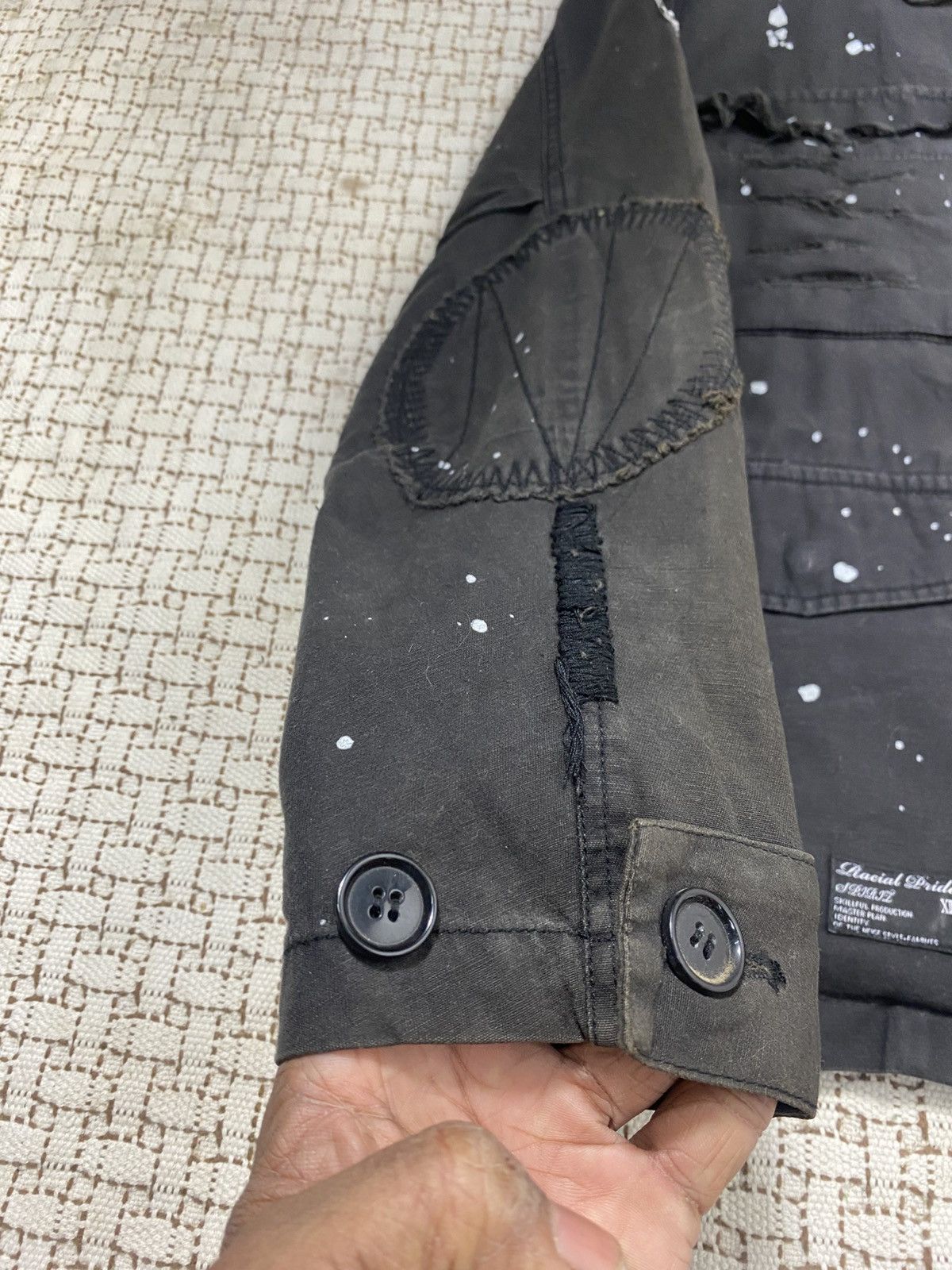 Japanese Brand Of The Neige Style Splash Paint Zipper Punk Jacket Size US S / EU 44-46 / 1 - 4 Thumbnail