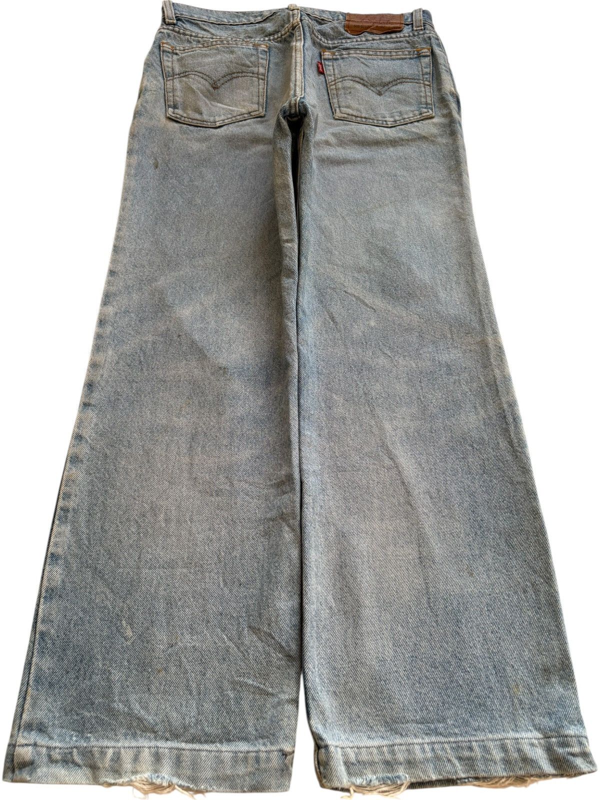 Levi's × Levi's Vintage Clothing Vintage 90s Levis 505 Mud Wash Distressed Loose Jeans Size US 29 - 2 Thumbnail