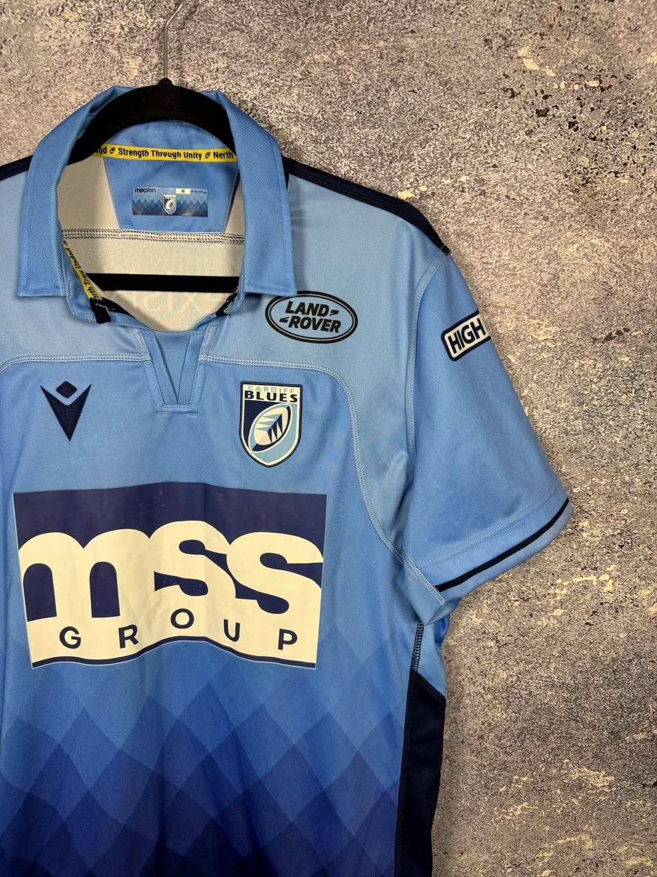 Macron Cardiff Blues Rugby Home Shirt 2022 Rugby Jersey Medium Size US M / EU 48-50 / 2 - 2 Thumbnail