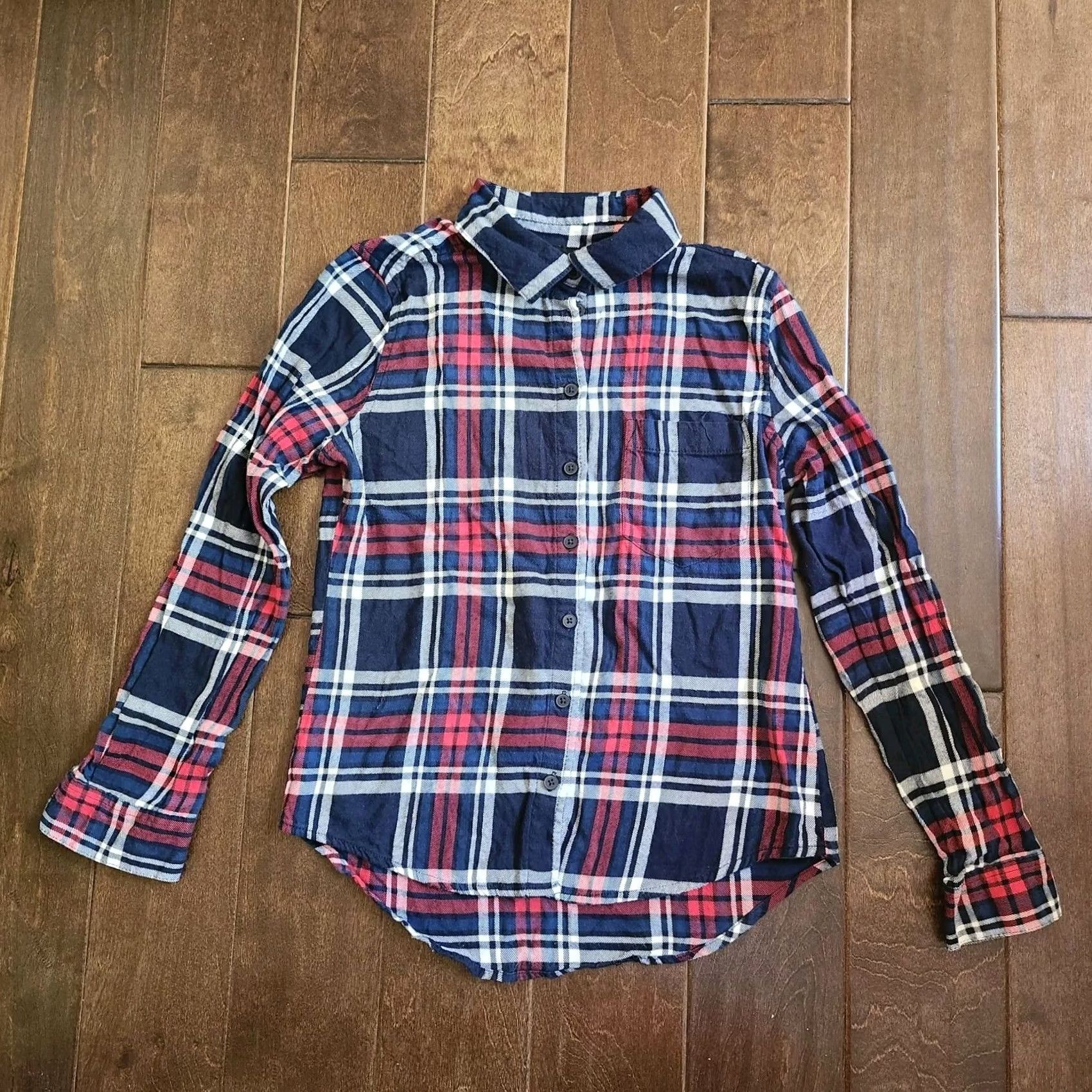 Joe Boxer Joe Boxer Men's Plaid Flannel Button Shirt - Size S - Multicolor, Long Sleeve, Casual, 90s Theme, Regular Fit, Machine Washable Size US S / EU 44-46 / 1 - 2 Thumbnail