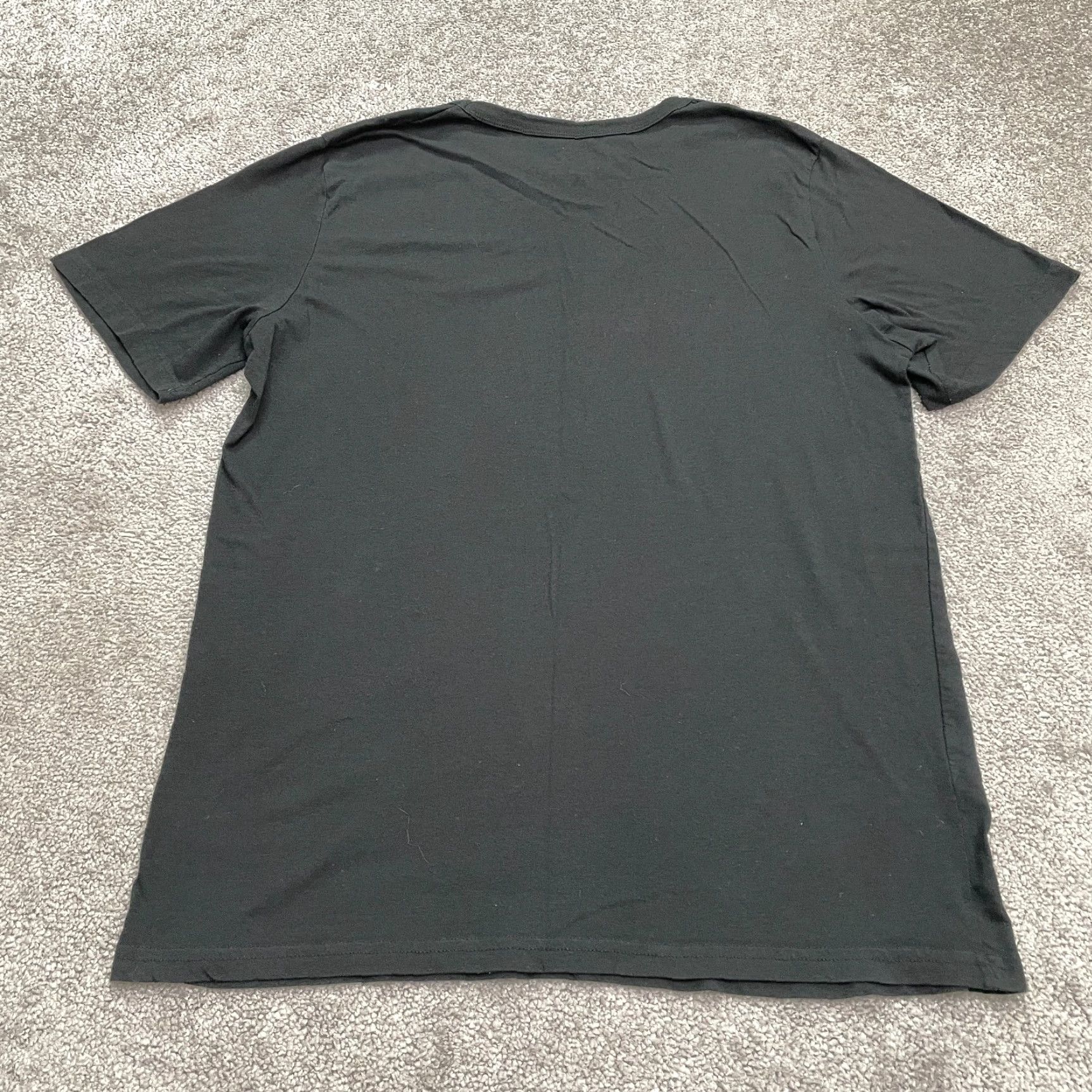 Perry Ellis Vintage Perry Ellis Men’s Black Cotton Blend Crew Neck T-Shirt XL Classic Short Sleeve Size US XL / EU 56 / 4 - 2 Thumbnail