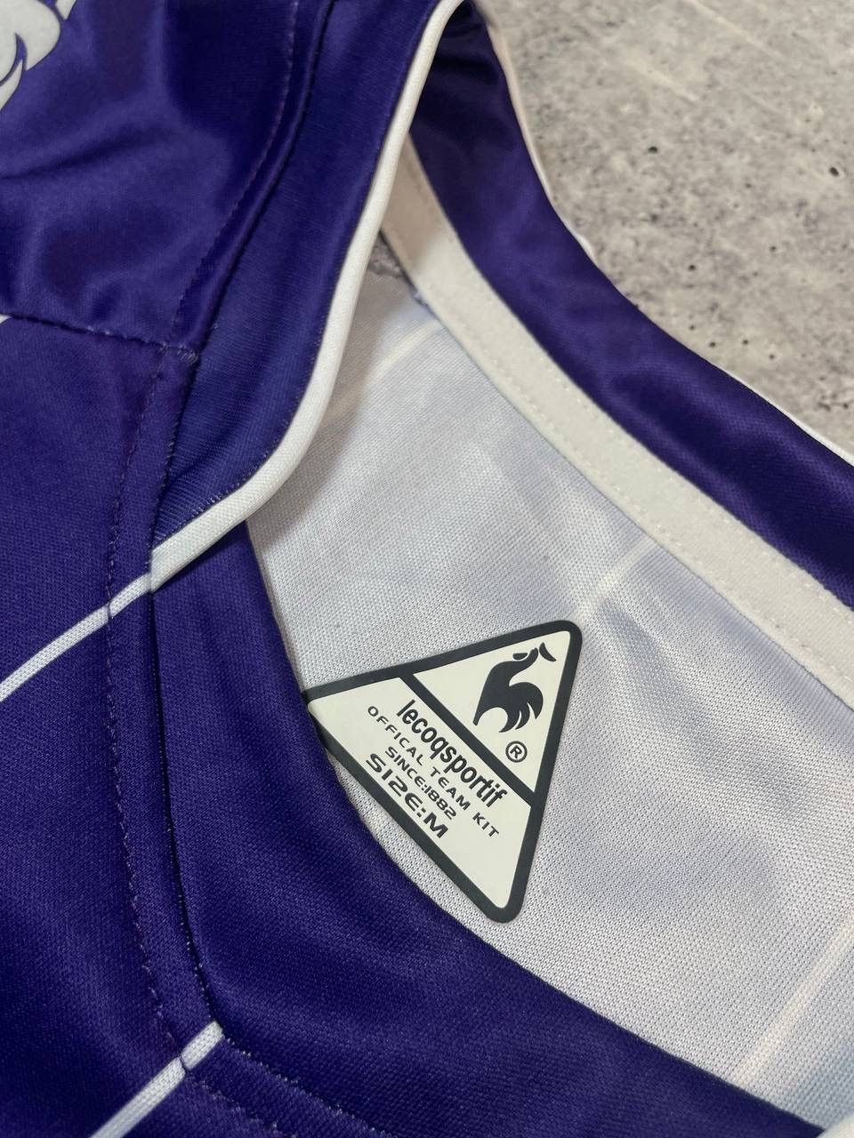 Le Coq Sportif 2007/08 Le Coq Sportif Manchester City Soccer Jersey Y2K Size US M / EU 48-50 / 2 - 5 Thumbnail