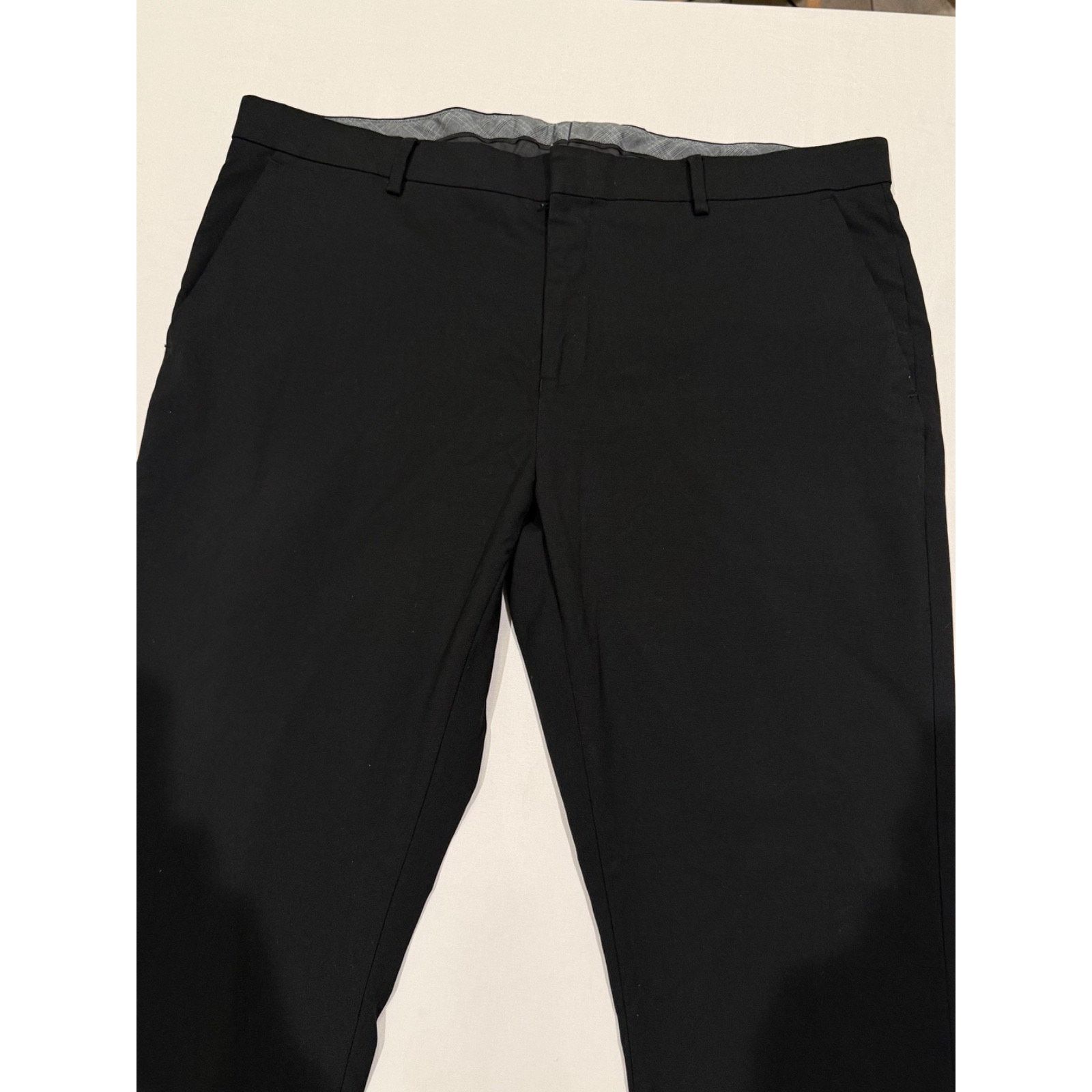 Murano Murano Men's Chino Pants 36 x 32 Black Evan Fit Stretch Slim Size US 36 / EU 52 - 4 Thumbnail