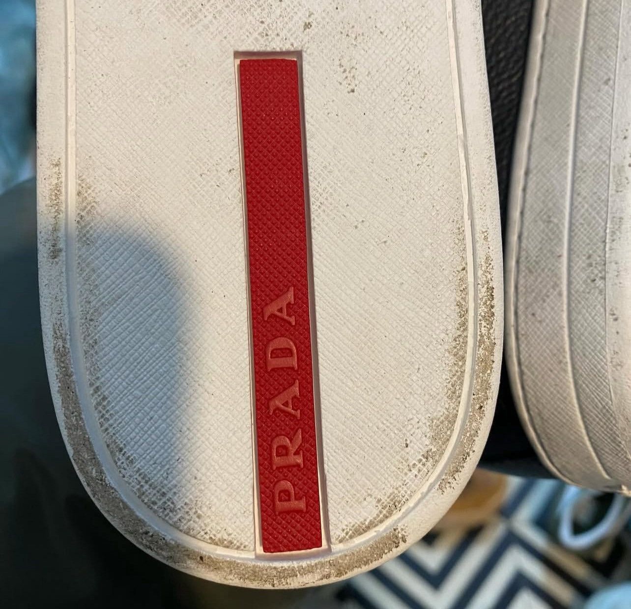 Prada Prada slip on flat casual shoes - leather Size 9 Size US 9 / EU 42 - 3 Thumbnail