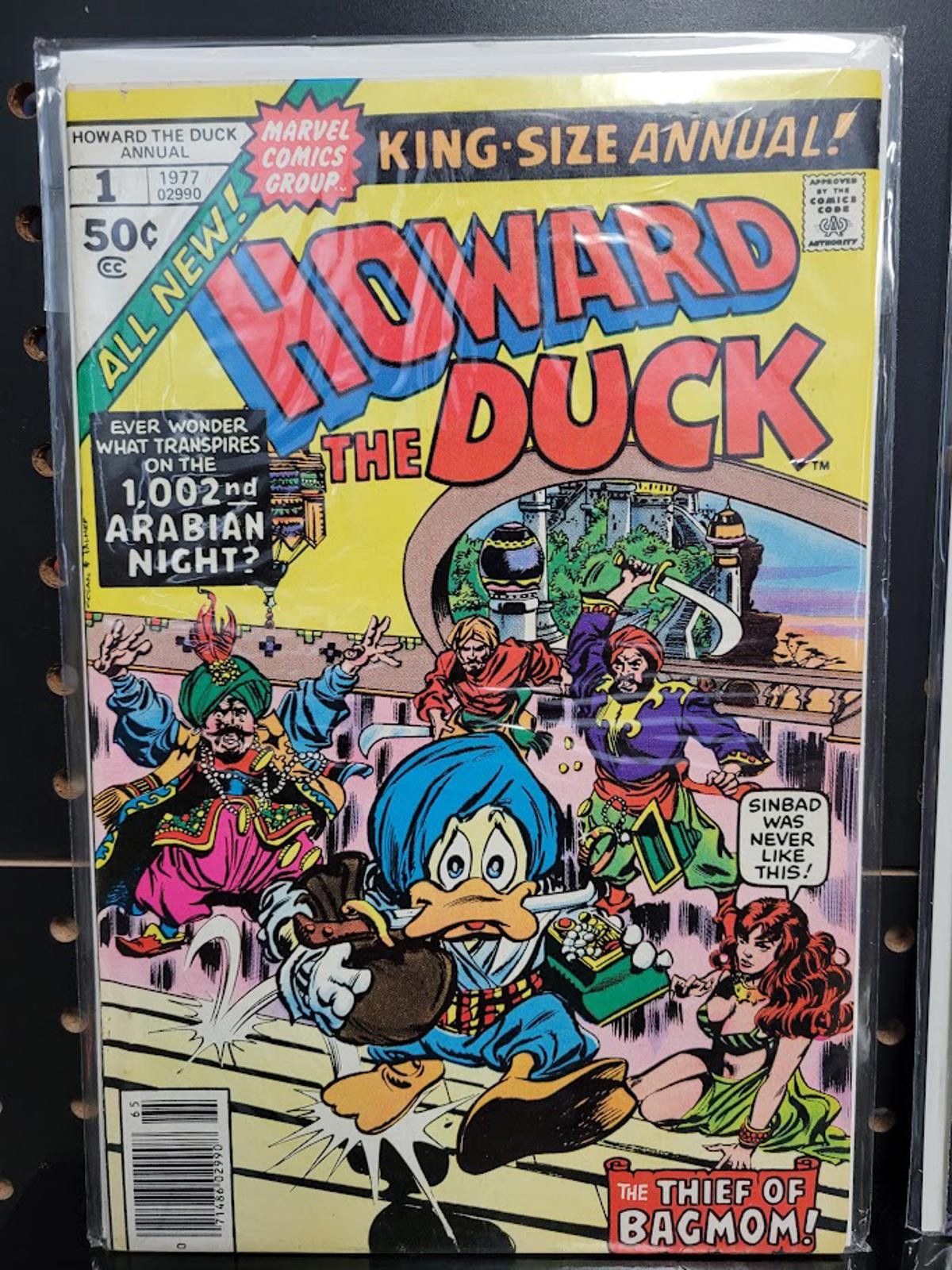 Marvel Comics Howard the Duck Annual #1 (1977) Bronze Age Marvel Comic Size ONE SIZE - 1 Preview