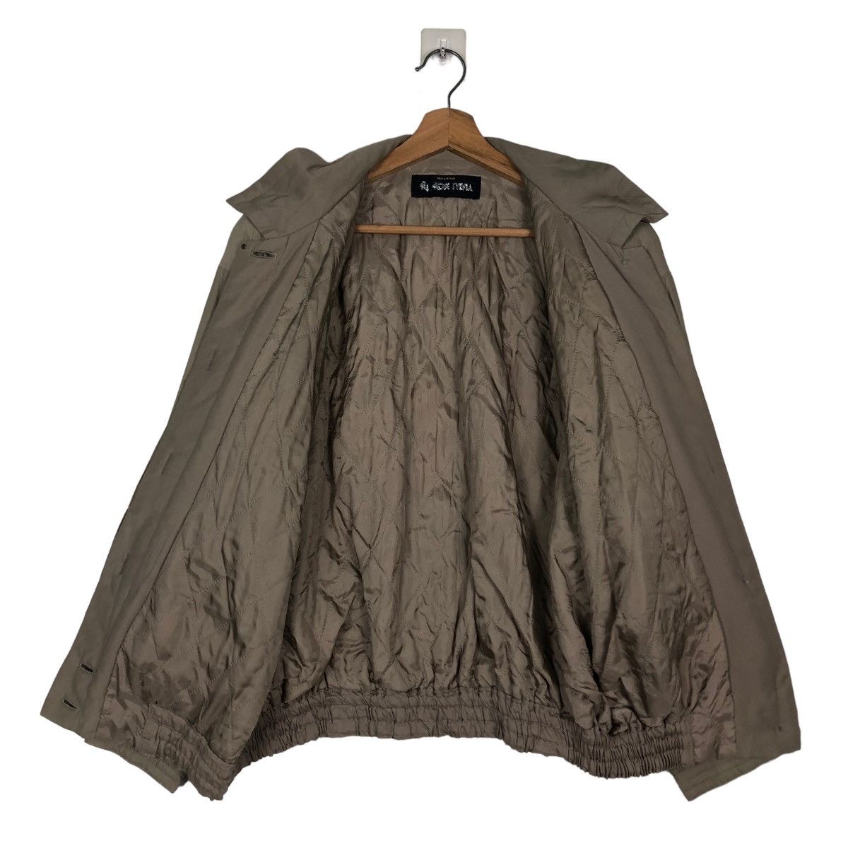 Japanese Brand Vintage Bomber Jacket Rose Sylvie Art Big Logo Issey Miyake Size US M / EU 48-50 / 2 - 13 Thumbnail