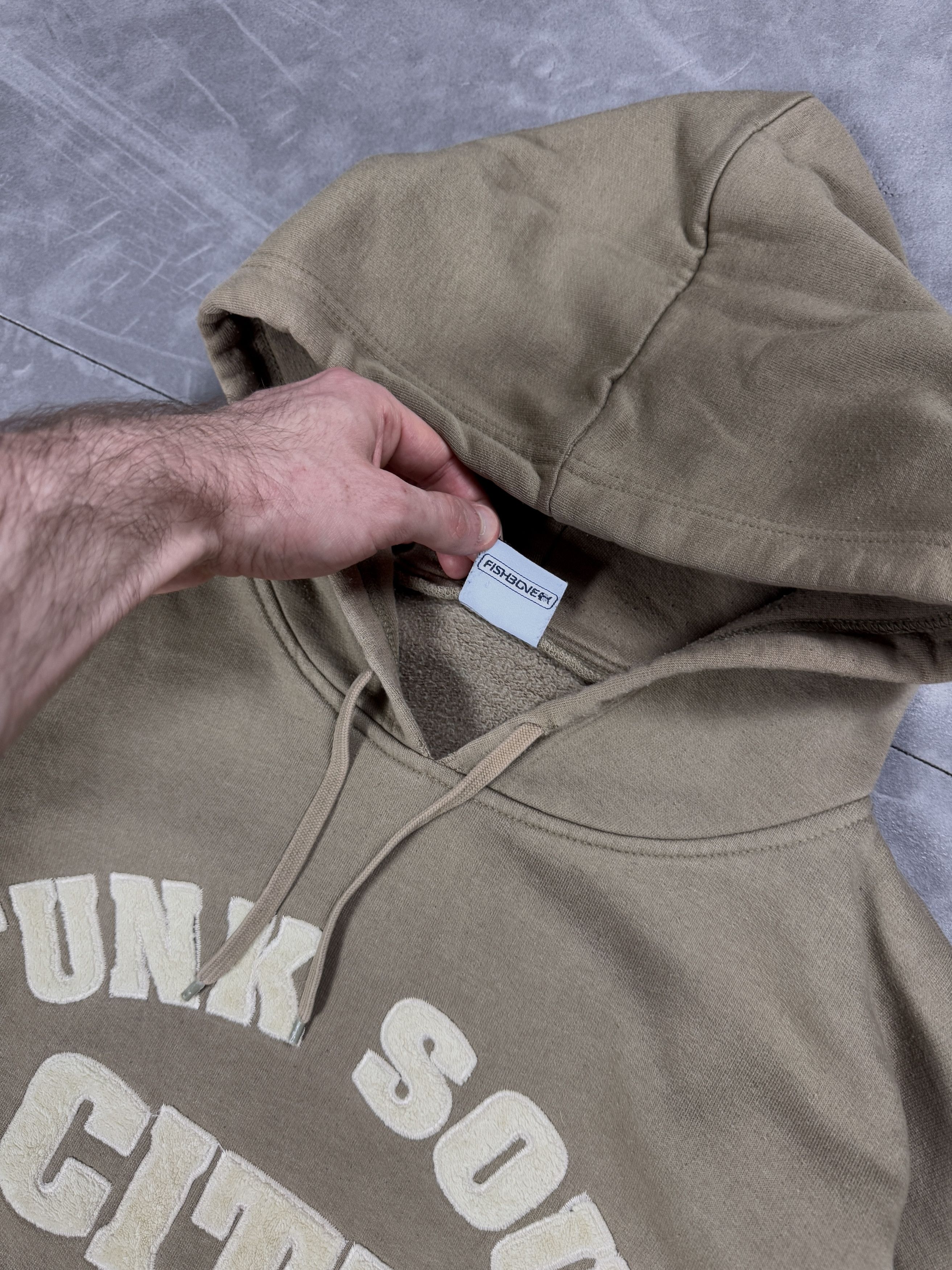 Vintage Vintage Fishbone oversize hoodie big print skate 90s retro Size US XL / EU 56 / 4 - 7 Thumbnail