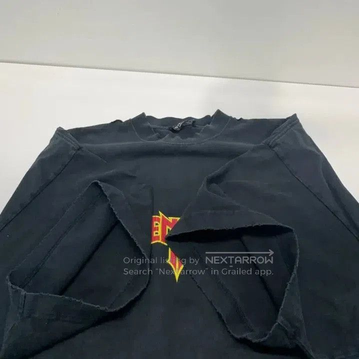 Balenciaga Balenciaga SS22 Metallica Graphic Black T. Size US M / EU 48-50 / 2 - 5 Thumbnail