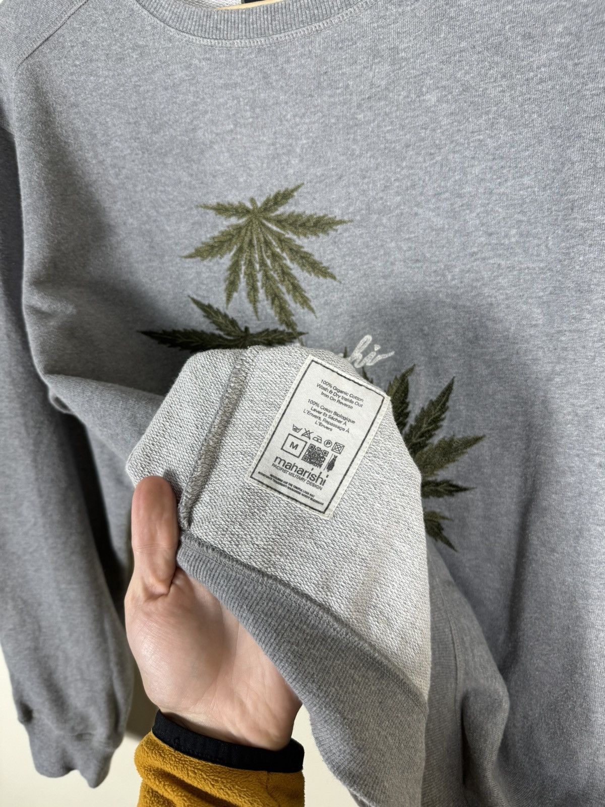 Maharishi Maharishi Cannabis logo sweatshirt Size US M / EU 48-50 / 2 - 7 Thumbnail