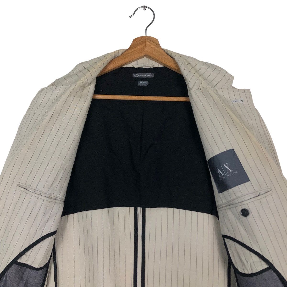 Armani Exchange 🔥Vintage Hickory Chore Jacket Armani Exchange Size US M / EU 48-50 / 2 - 14 Thumbnail