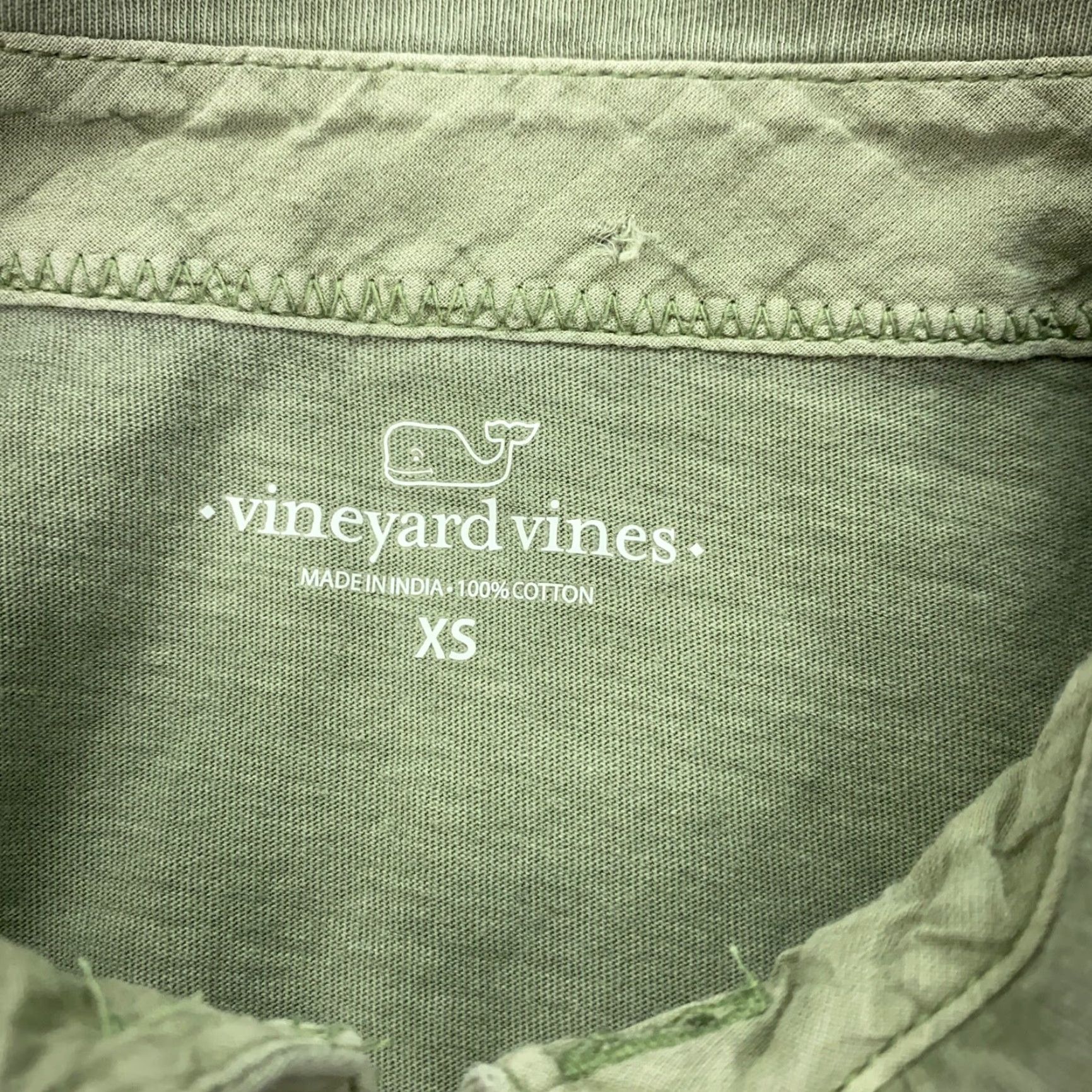 Vineyard Vines Vineyard Vines Polo Shirt Mens XS Green Short Sleeve Logo Size US XS / EU 42 / 0 - 5 Thumbnail
