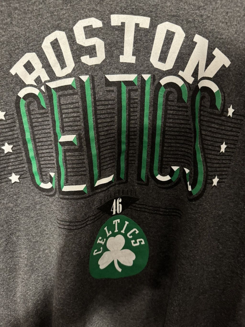 The Unbranded Brand Boston Celtics Unk Short Sleeve T-Shirt Men Size L NBA Gray Size US L / EU 52-54 / 3 - 3 Thumbnail