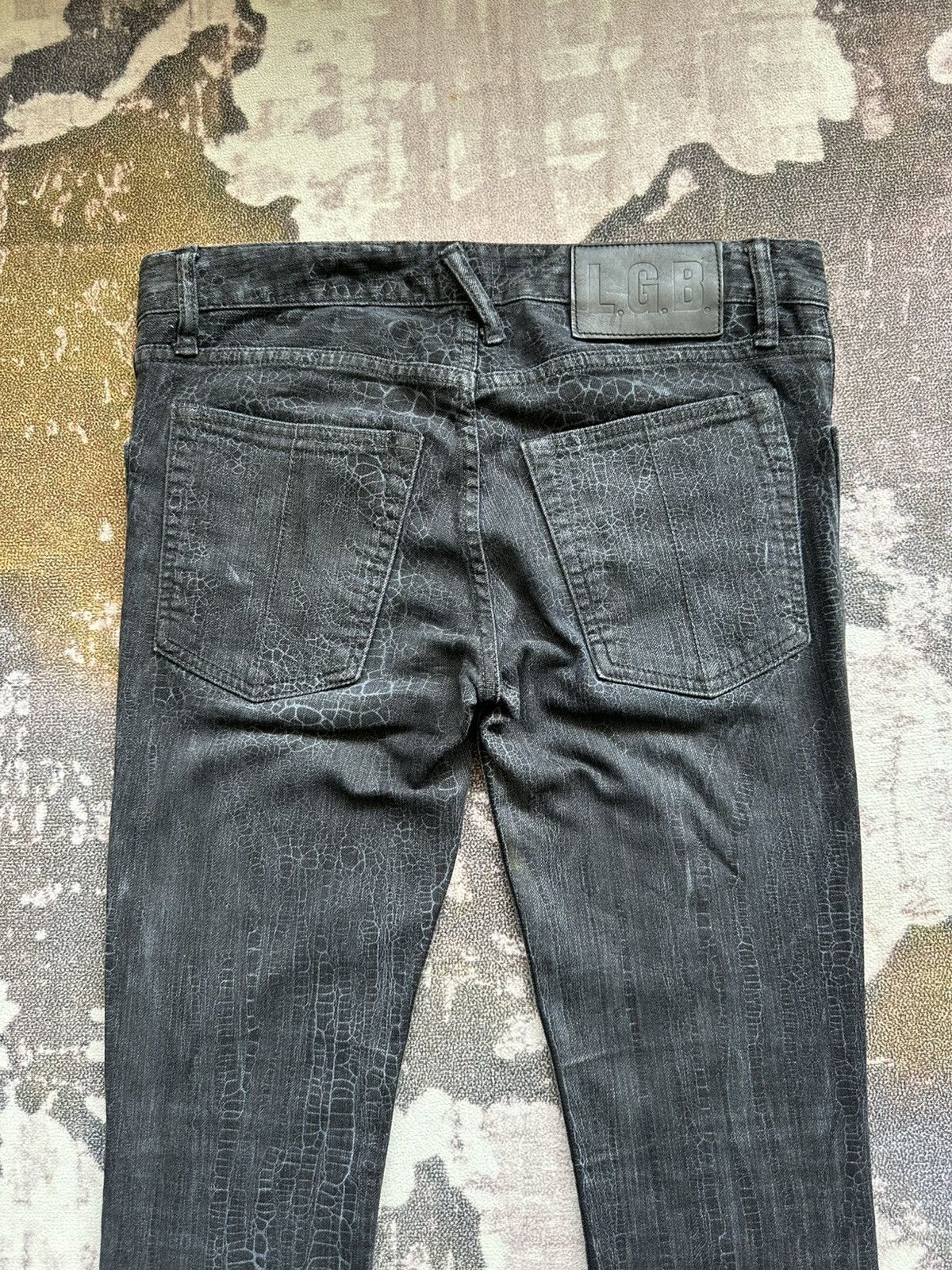 If Six Was Nine LGB crocodile slim jeans Size US 31 - 7 Thumbnail