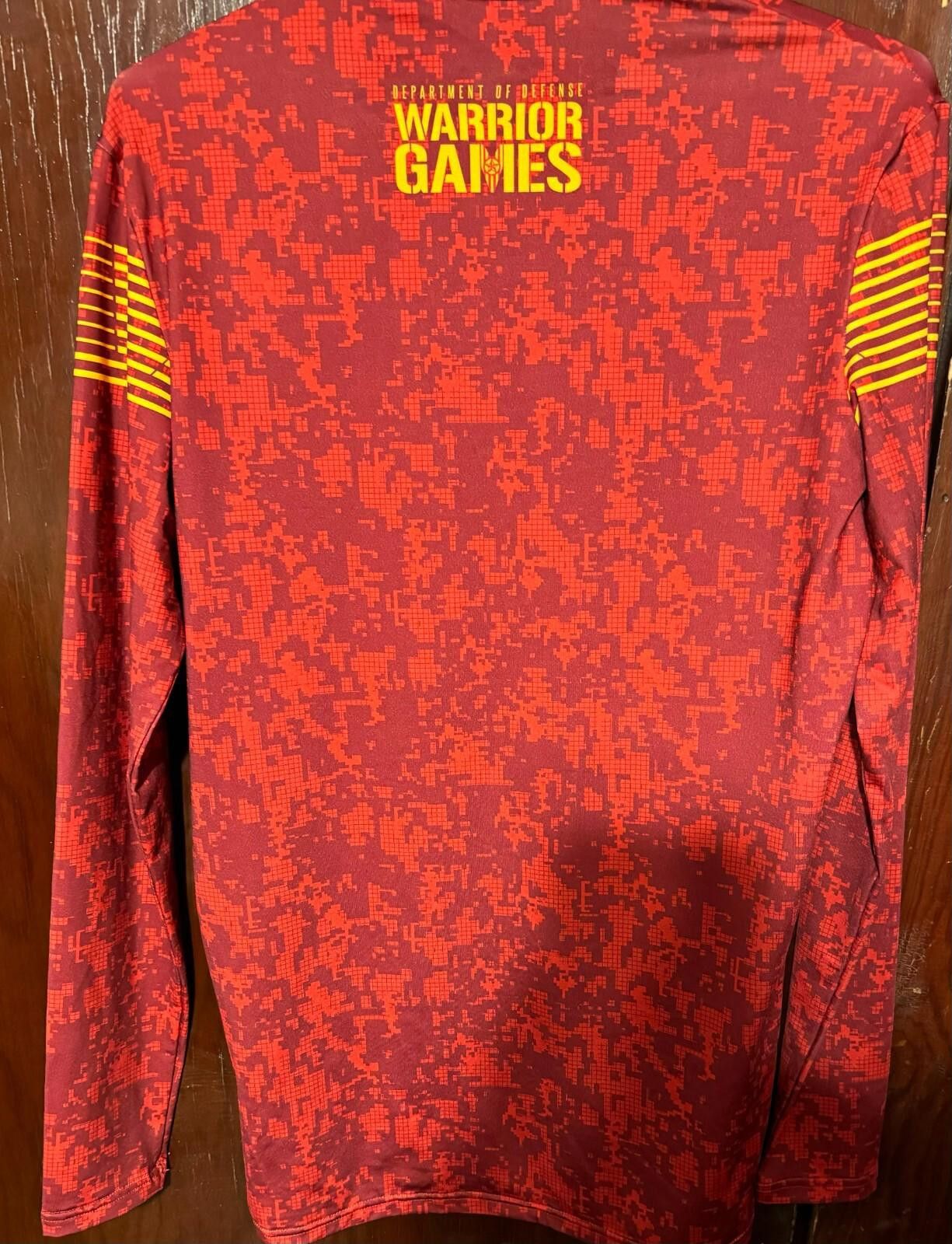 Under Armour Under Armour Heatgear Marines L/S Tee Mens LG Large Red Size US L / EU 52-54 / 3 - 2 Thumbnail
