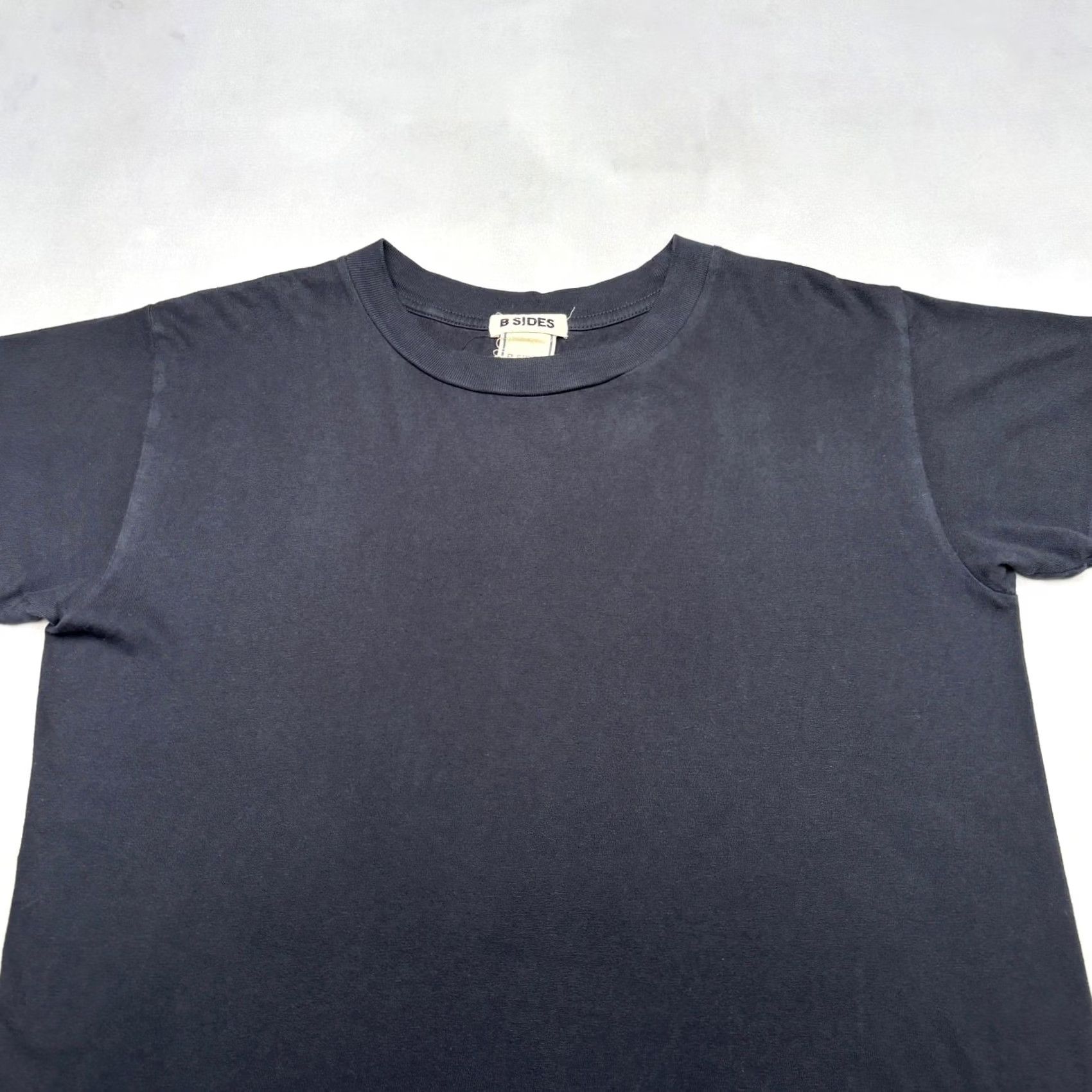 B Sides B Sides Blue Jean Tee Shirt Short Sleeve Oversized Boxy Retro Made in USA S Size S / US 4 / IT 40 - 2 Thumbnail