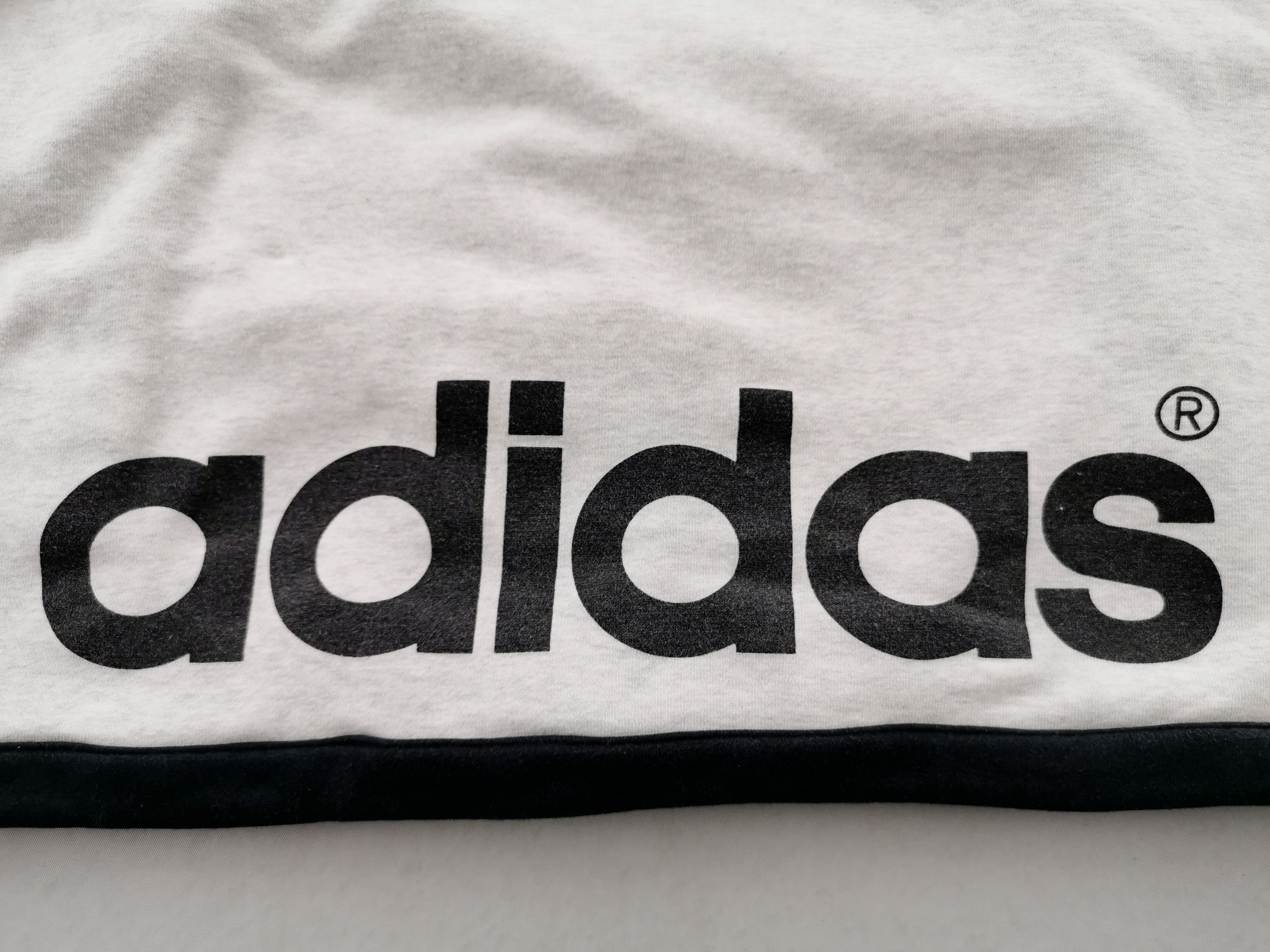 Adidas Vintage 90's Adidas Trefoil Big Logo Pullover Sweatshirt Size US M / EU 48-50 / 2 - 5 Thumbnail