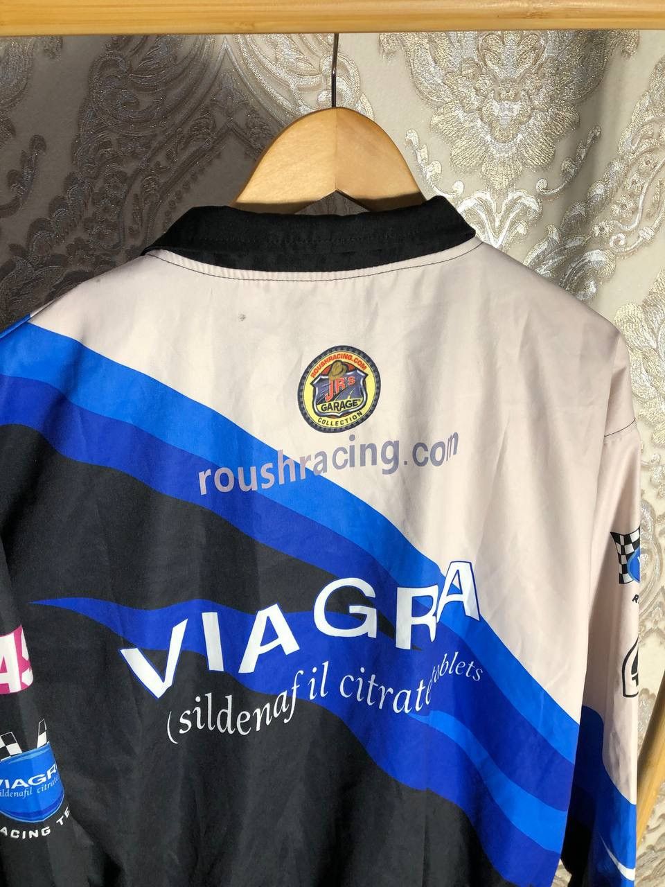 NASCAR VINTAGE VIAGRA RACING LIGHT JACKET MOTORCYCLE RETRO Y2K 90s Size US L / EU 52-54 / 3 - 6 Thumbnail
