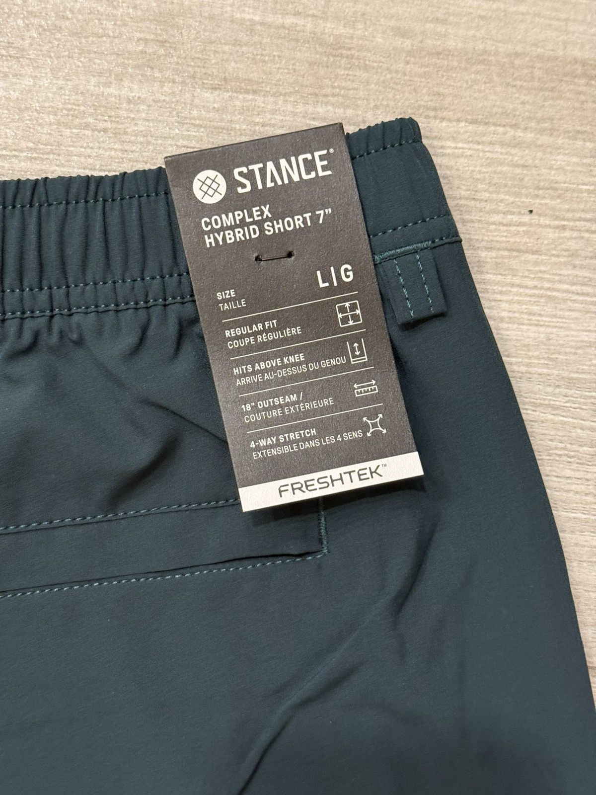 Stance Socks Stance Complex 2.0 Hybrid Short 7" Inseam Pine Size L Large Size US 34 / EU 50 - 6 Thumbnail