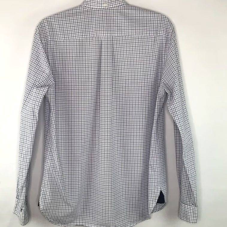 Brooks Brothers Brooks Brothers Mens Dress Shirt Button-Down Checkered Pocket Long Sleeve Blue White M Size 40R - 6 Thumbnail