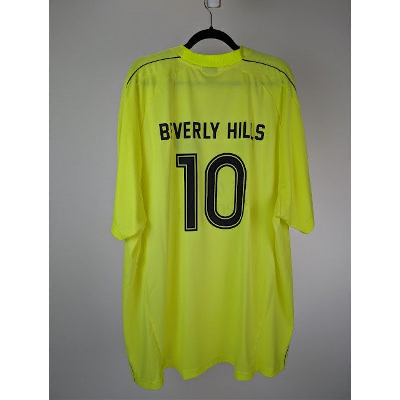 Balenciaga o1rshd1 Soccer Fluo Burly Hi Technical Jersey T-Shirt Yellow Size US XXL / EU 58 / 5 - 10 Thumbnail