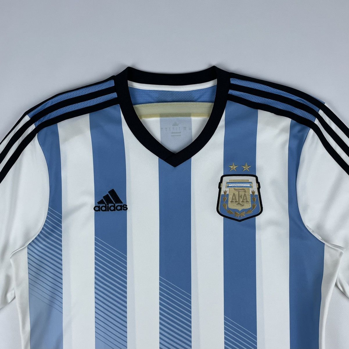Adidas Vintage Adidas Argentina 2013-14 Home Soccer Jersey Football Size US L / EU 52-54 / 3 - 3 Thumbnail