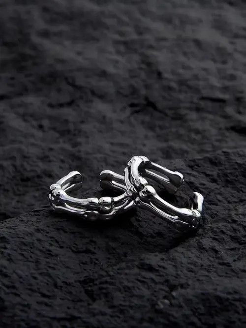 Jewelry × Vintage Retro punk rings Size ONE SIZE - 4 Thumbnail