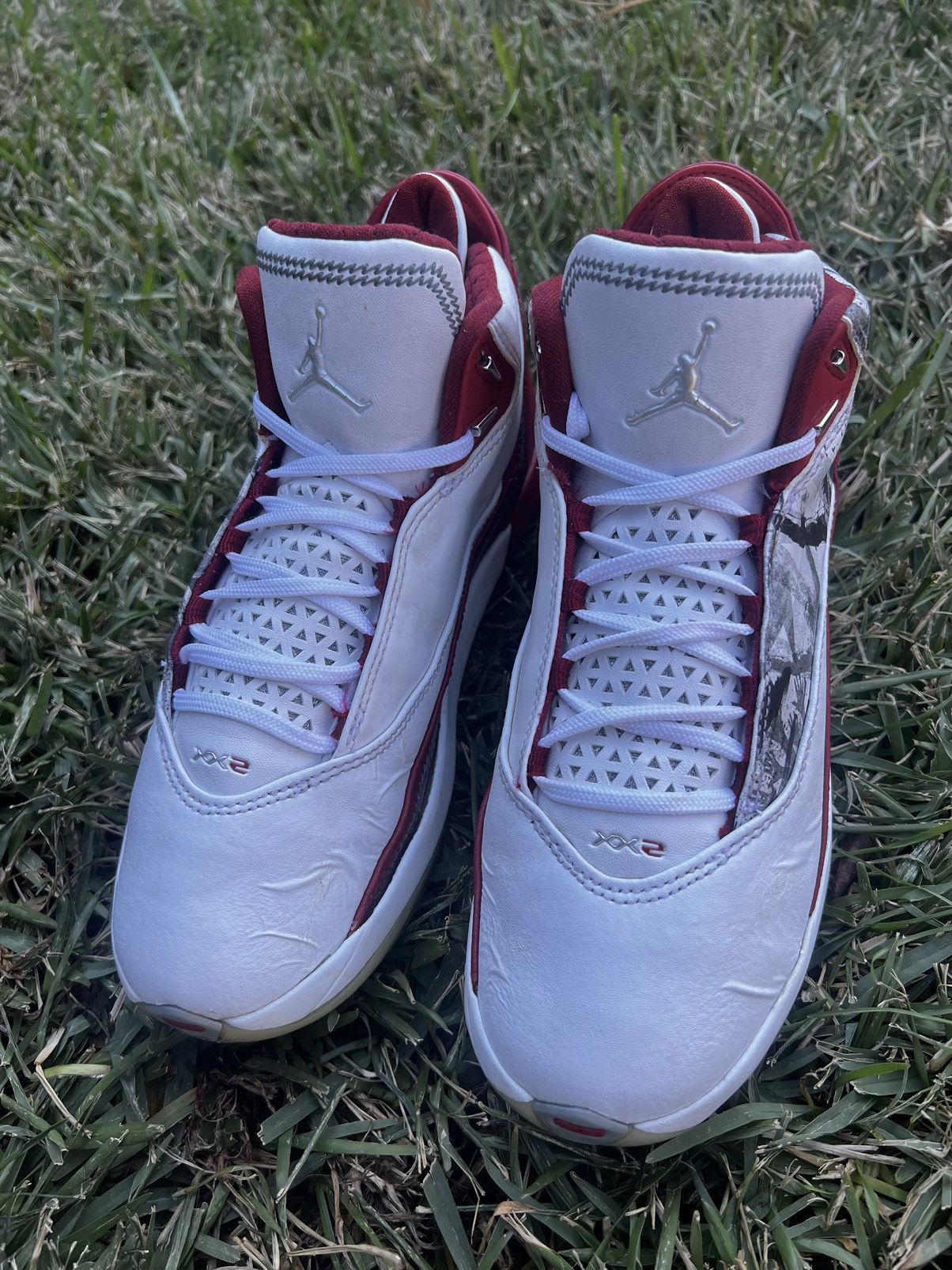 Jordan Brand RARE Air Jordan 22 XXII Omega size 6 Womens Red 2008 Shoes Size US 6 / IT 36 - 2 Thumbnail